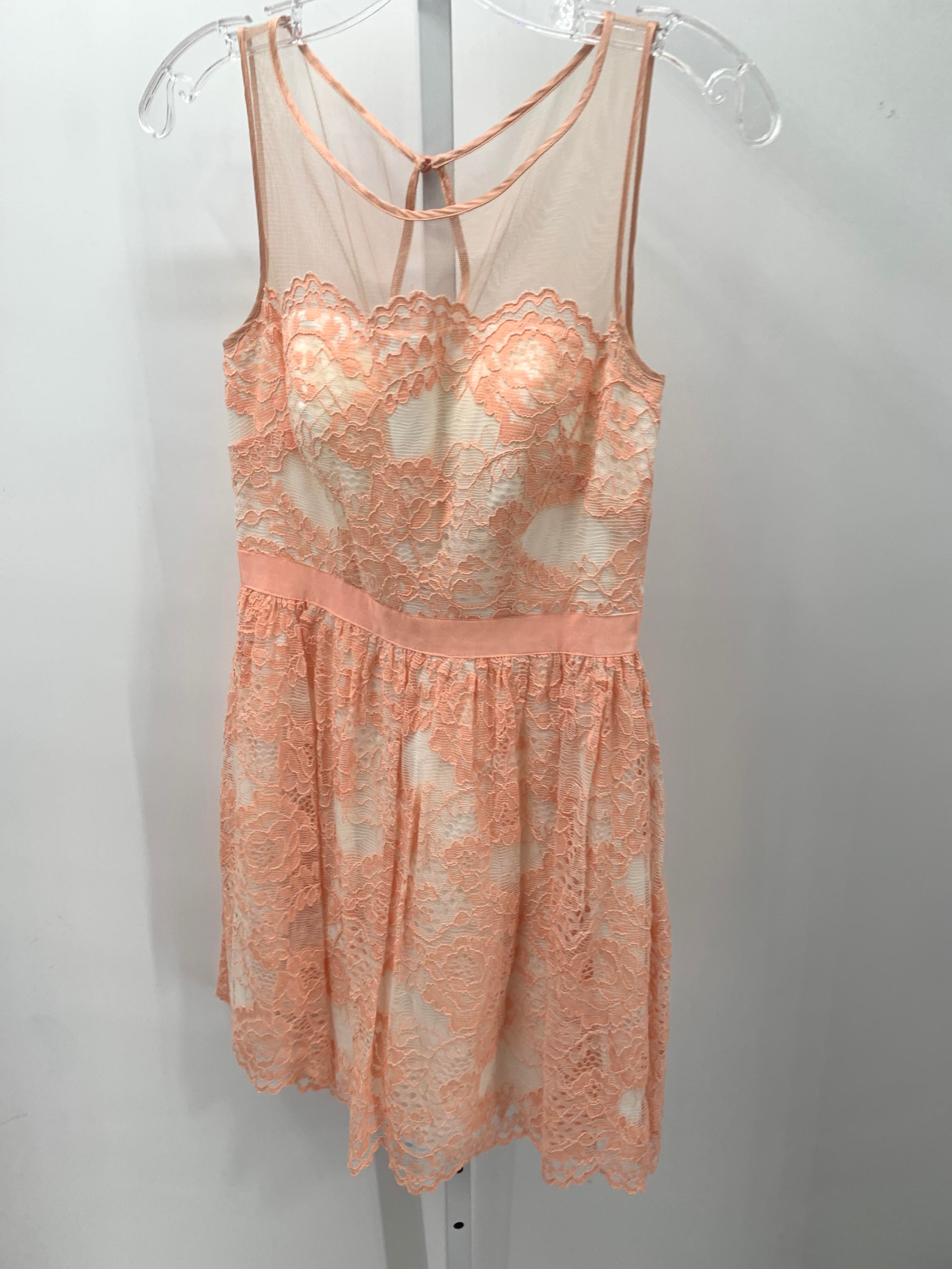 Aqua Size 4 Juniors Sleeveless Dress