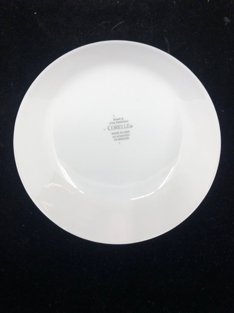 32 CORELLE WHITE DISH SET SRV 8.