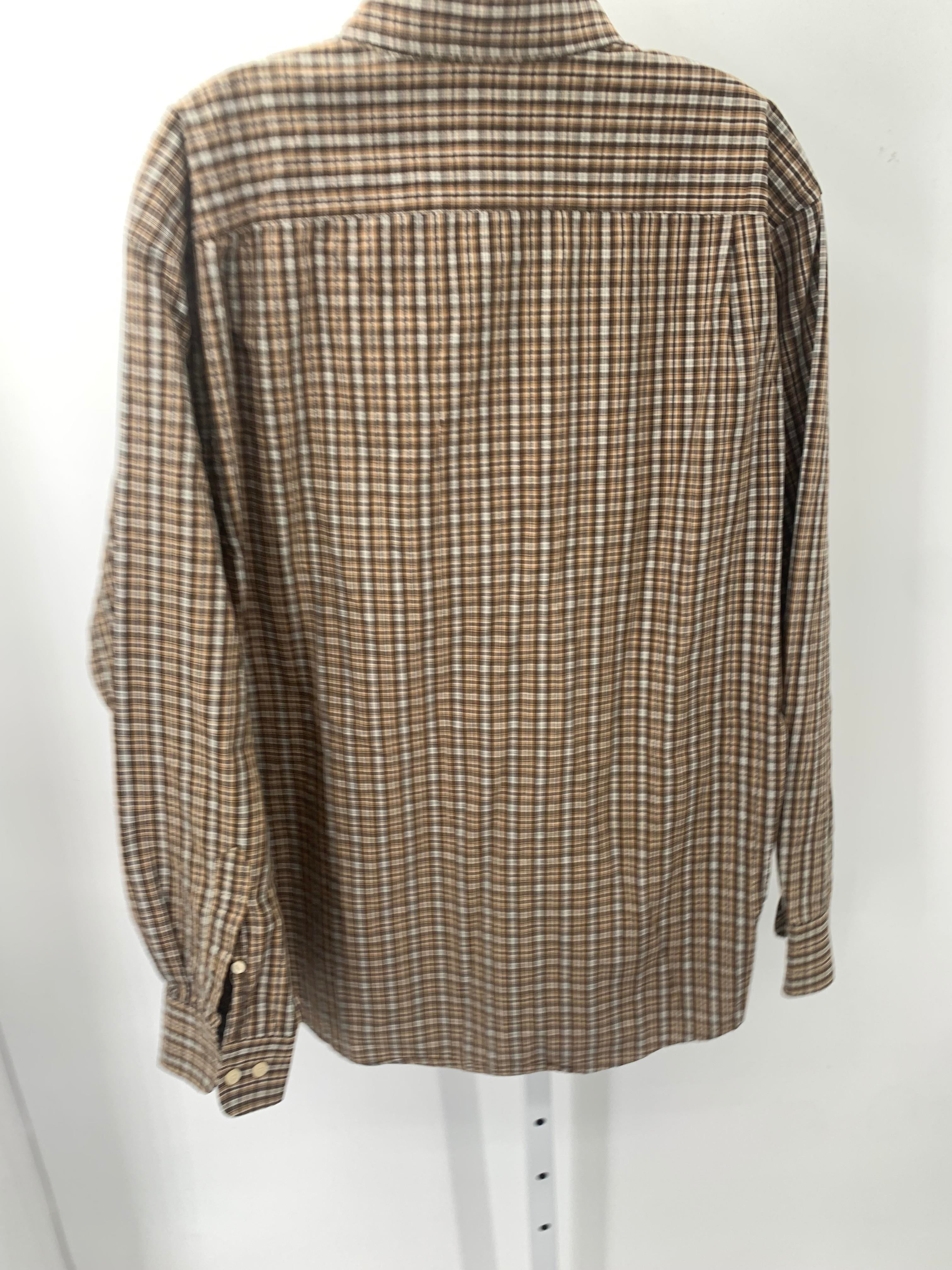 PLAID BTN DOWN