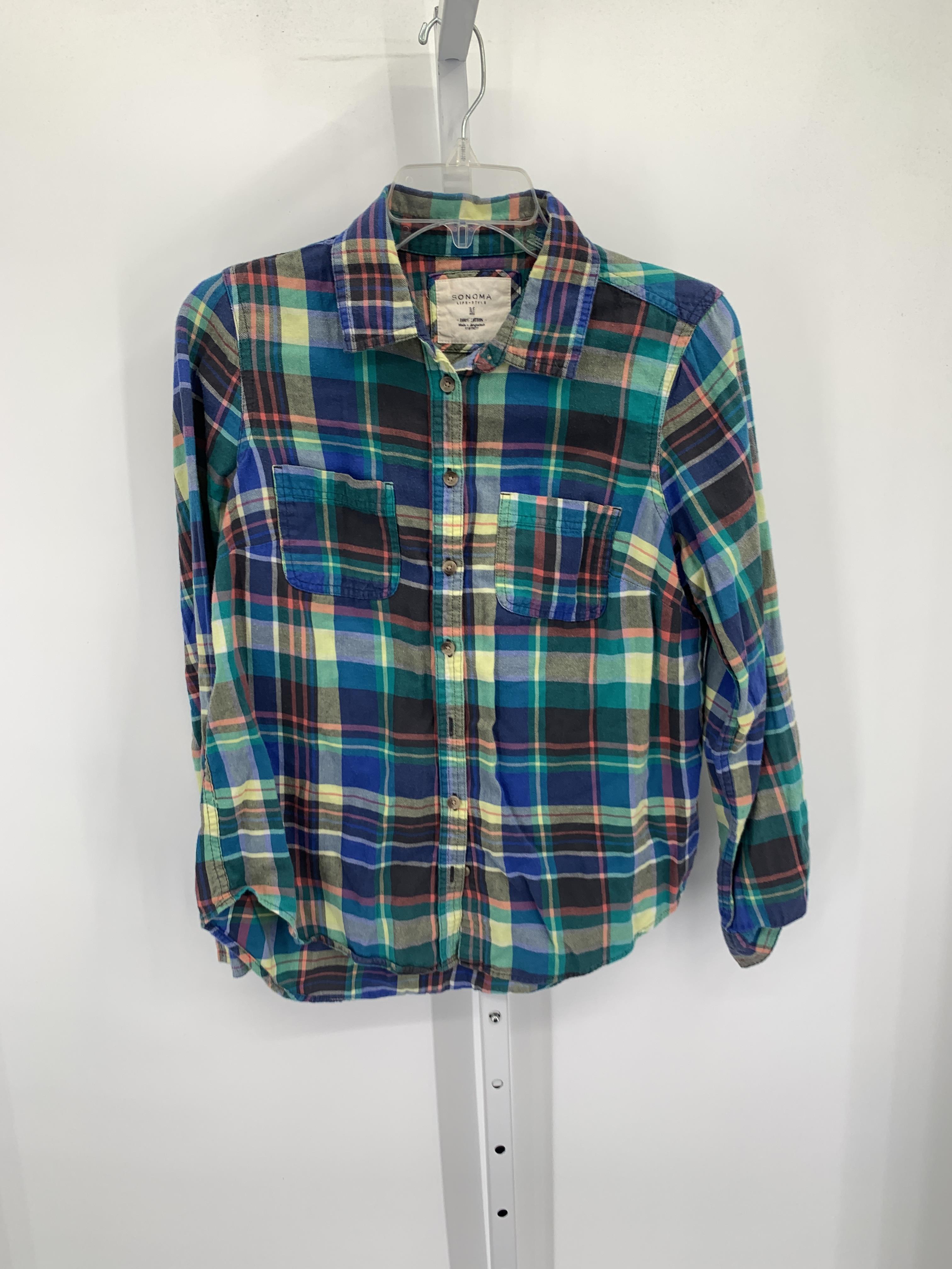 Sonoma Size Medium Misses Long Sleeve Shirt