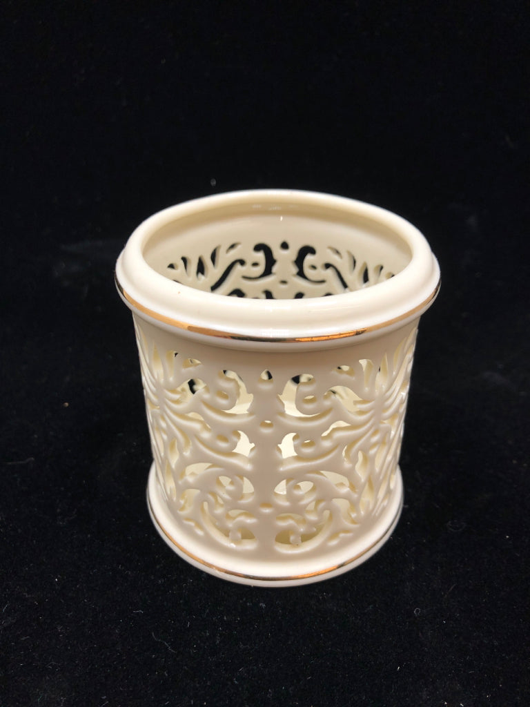 LENOX TEA LIGHT HOLDER.