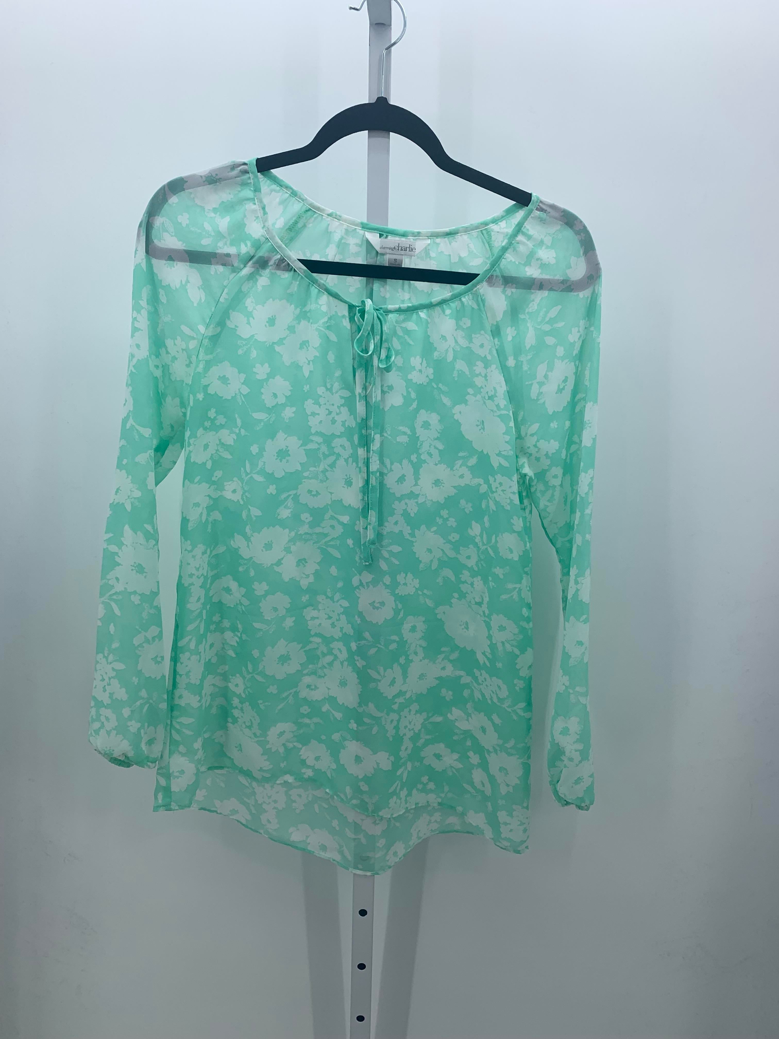 Charming Charlie Size Small Misses Long Sleeve Shirt