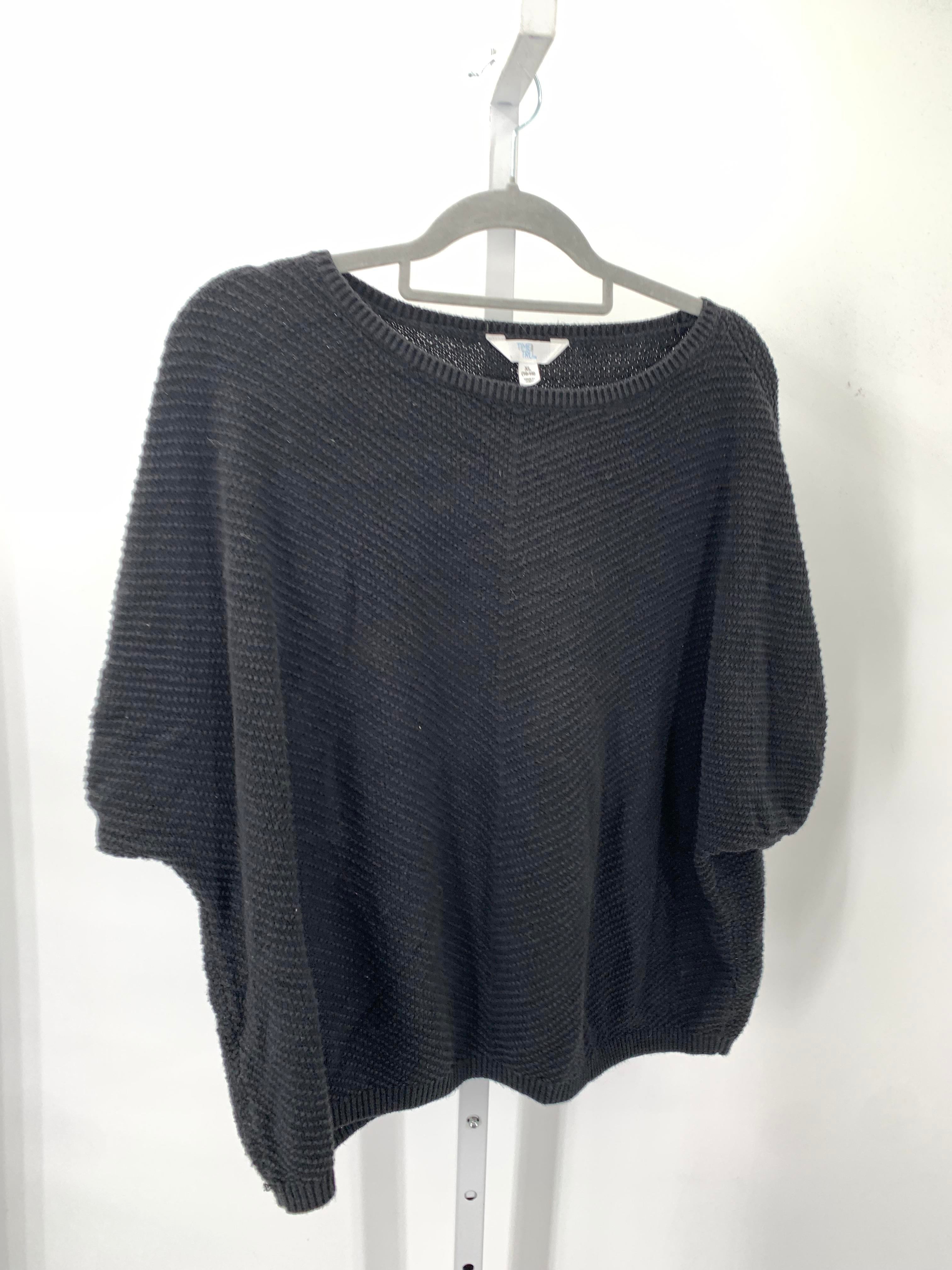 Time and Tru Size Extra Large Misses Short Slv Sweater