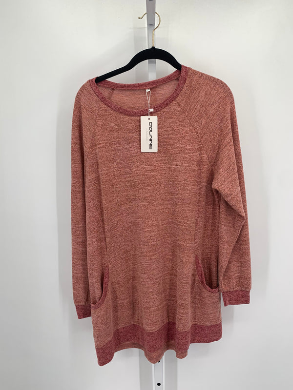 Size 14 W Womens Long Slv Sweater