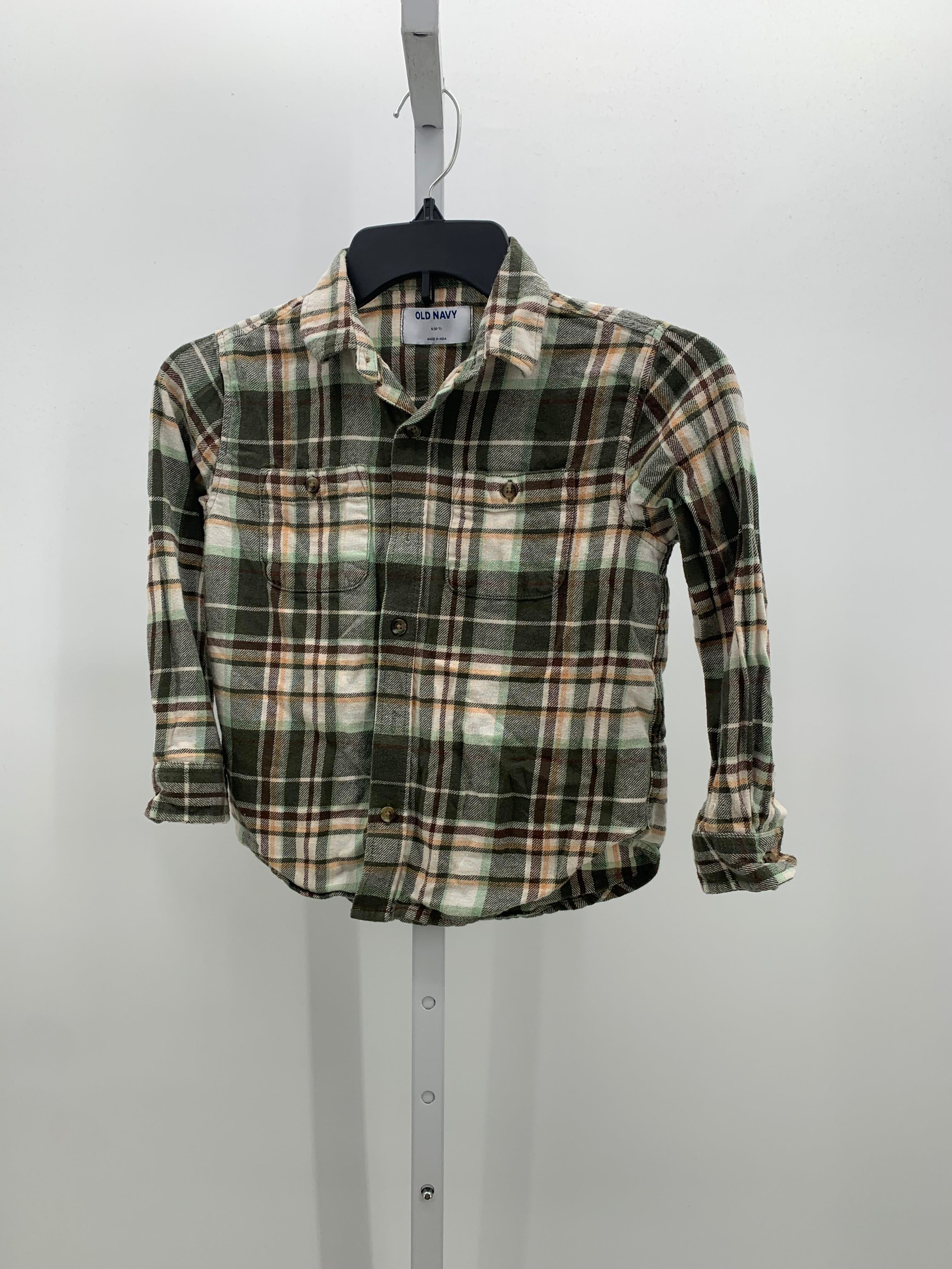 PLAID BTN DOWN