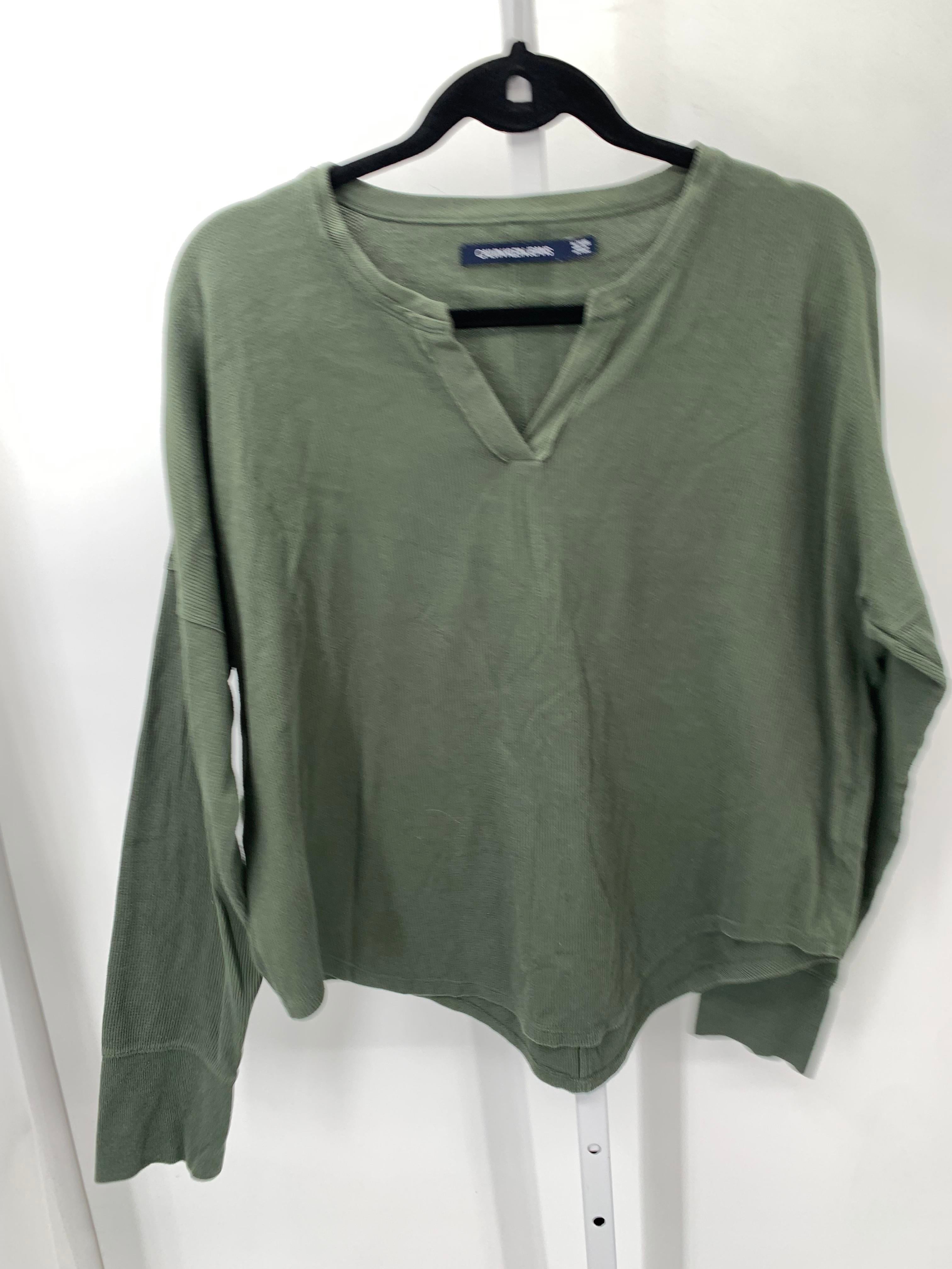 Calvin Klein Size Extra Large Misses Long Sleeve Shirt