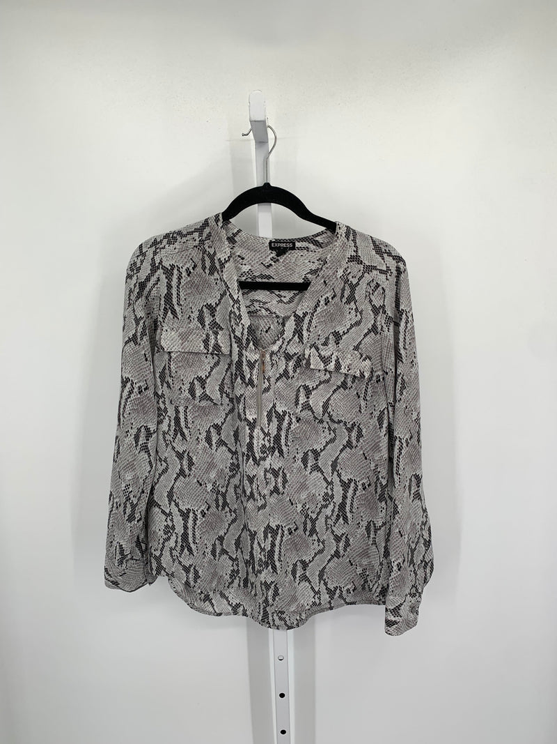 Express Size Medium Misses Long Sleeve Shirt