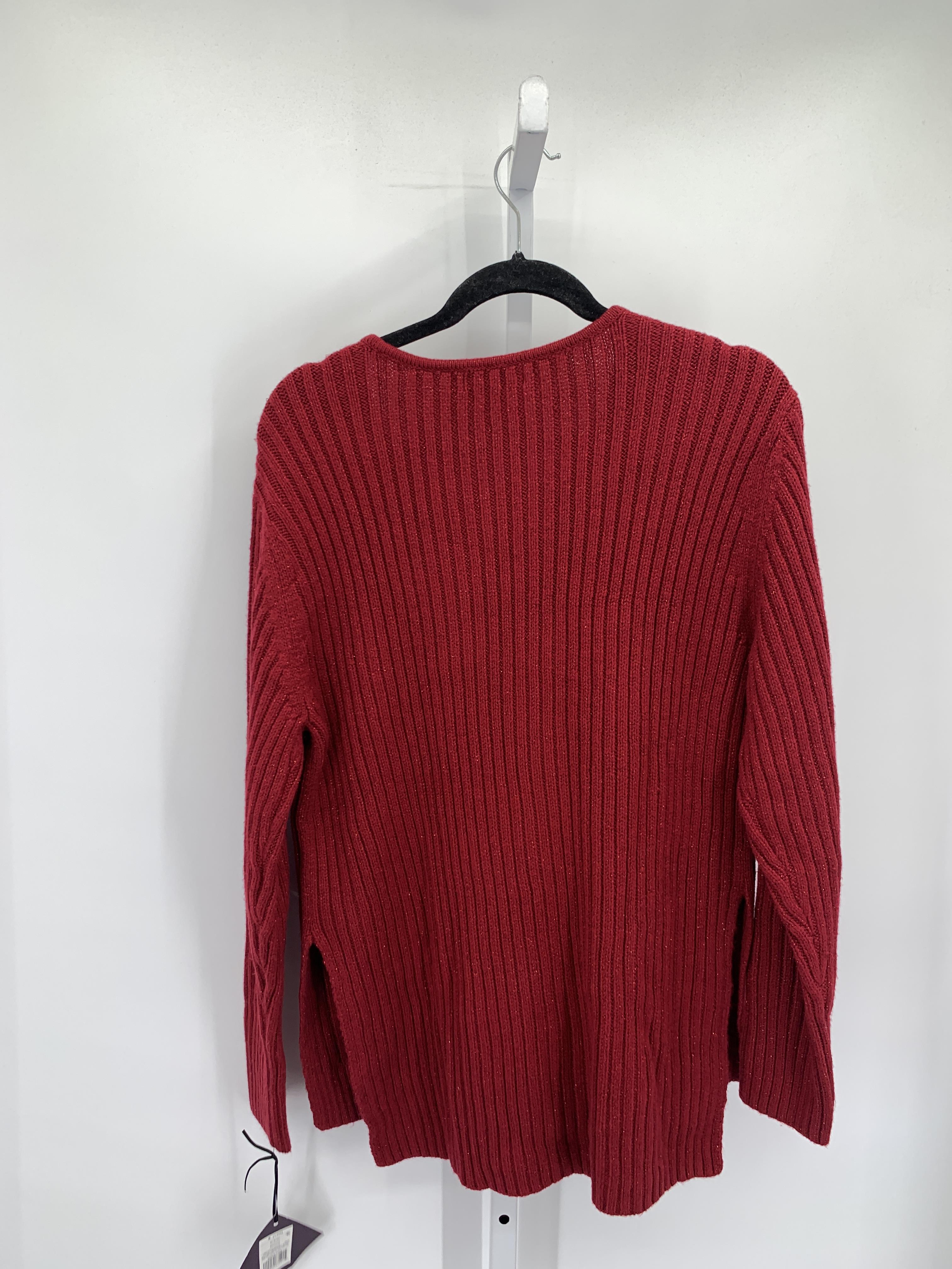 Ava & Viv Size 1X Womens Long Slv Sweater