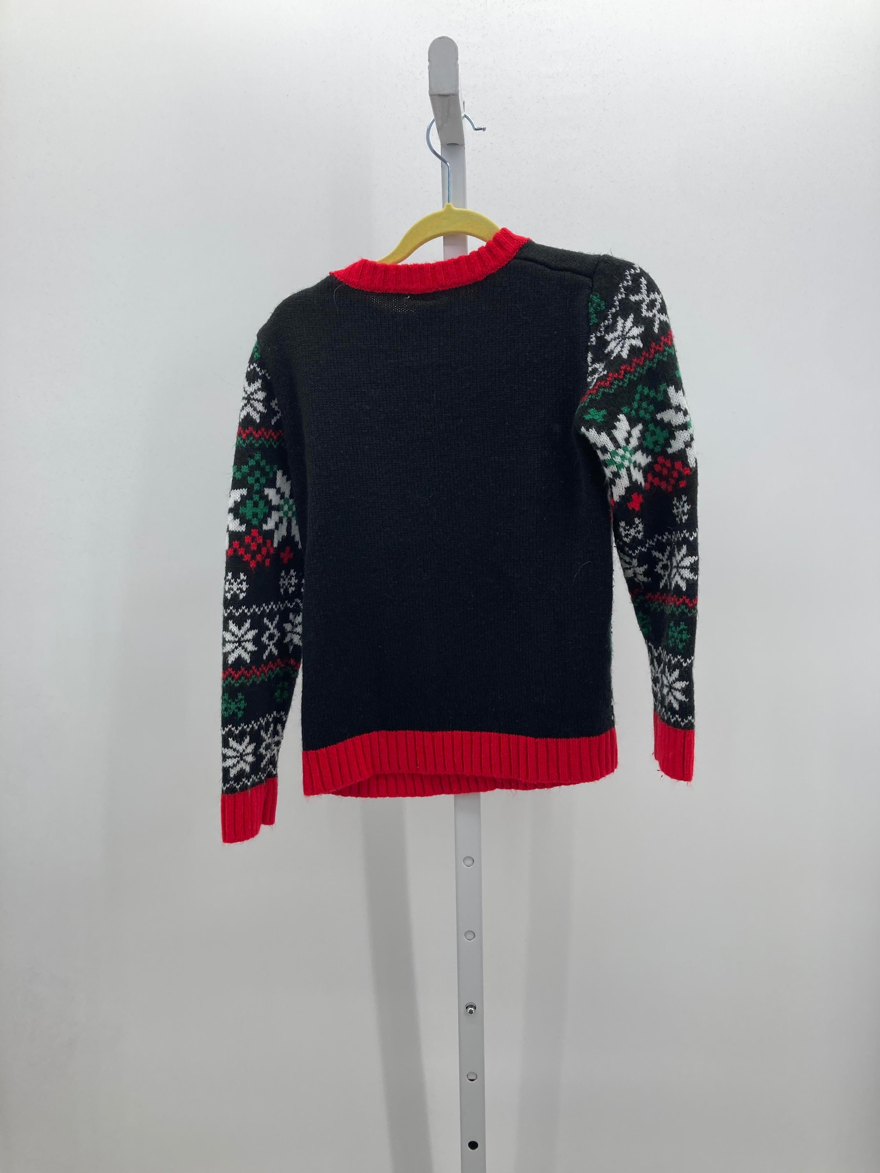 LONG SLV SWEATER MEOWY CHRISTMAS.