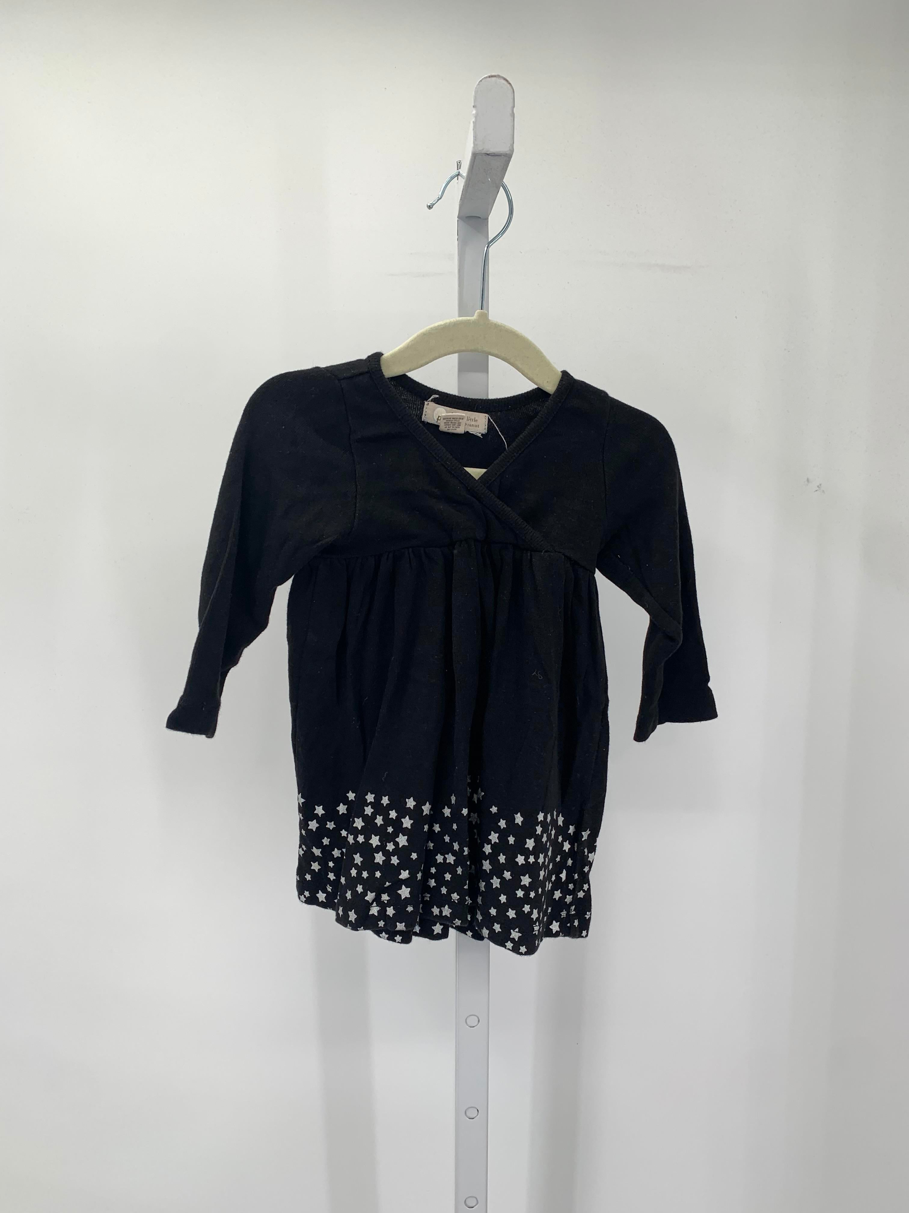 Peek Size 6-12 mon Girls Long Sleeve Dress