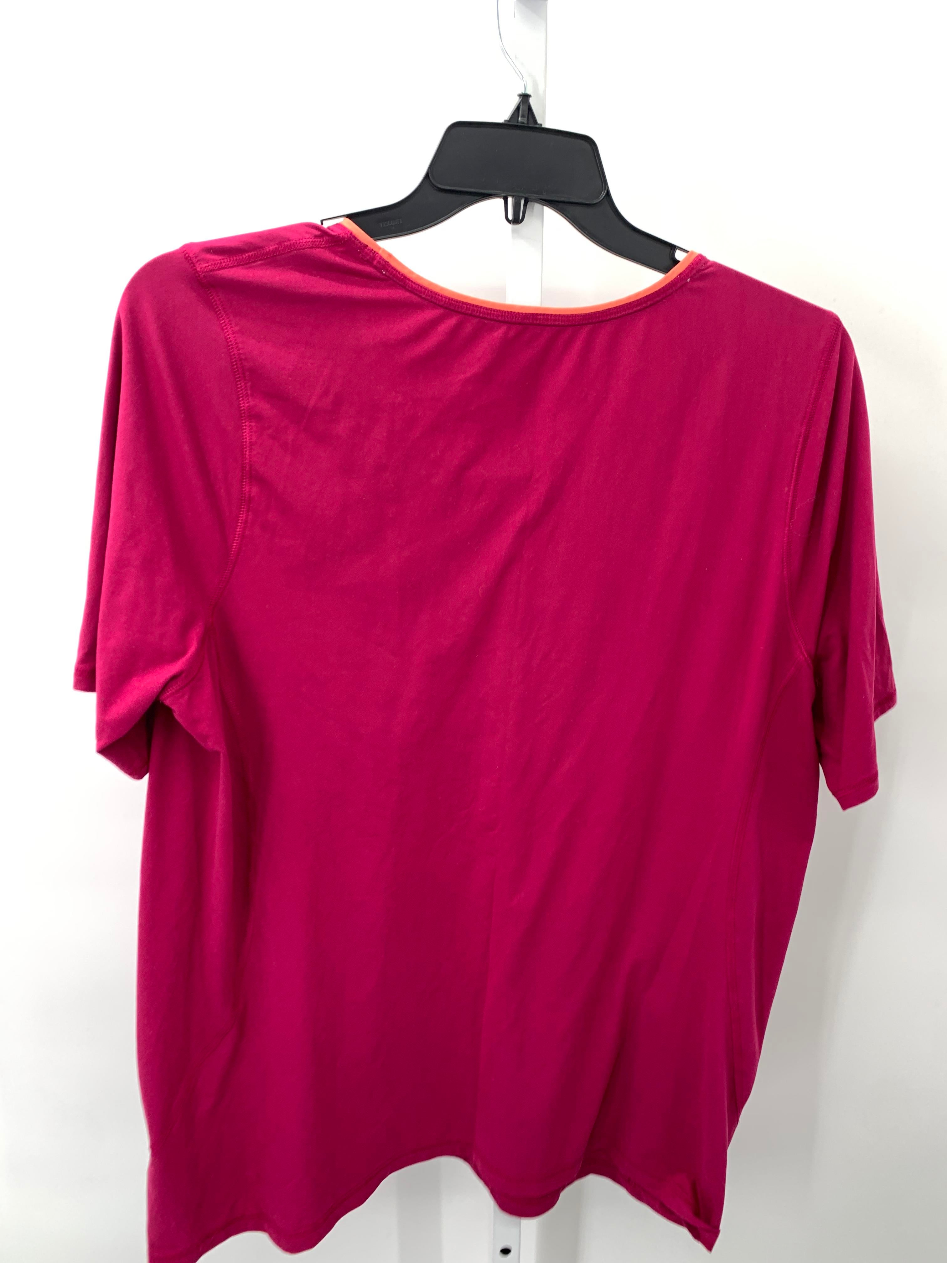 Lands End Size 1X Womens Short Sleeve Shirt