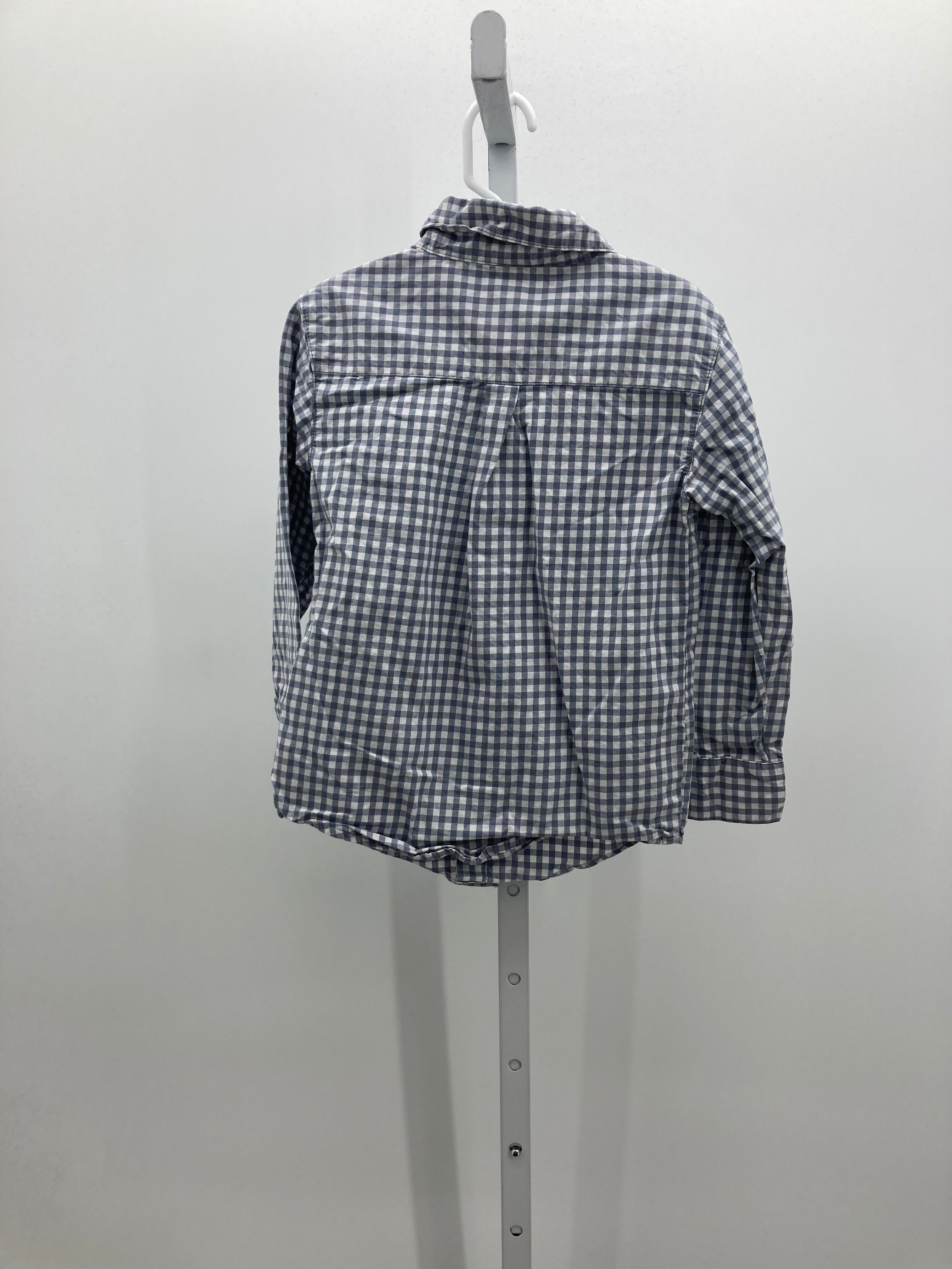 WHITE PLAID BTN DOWN