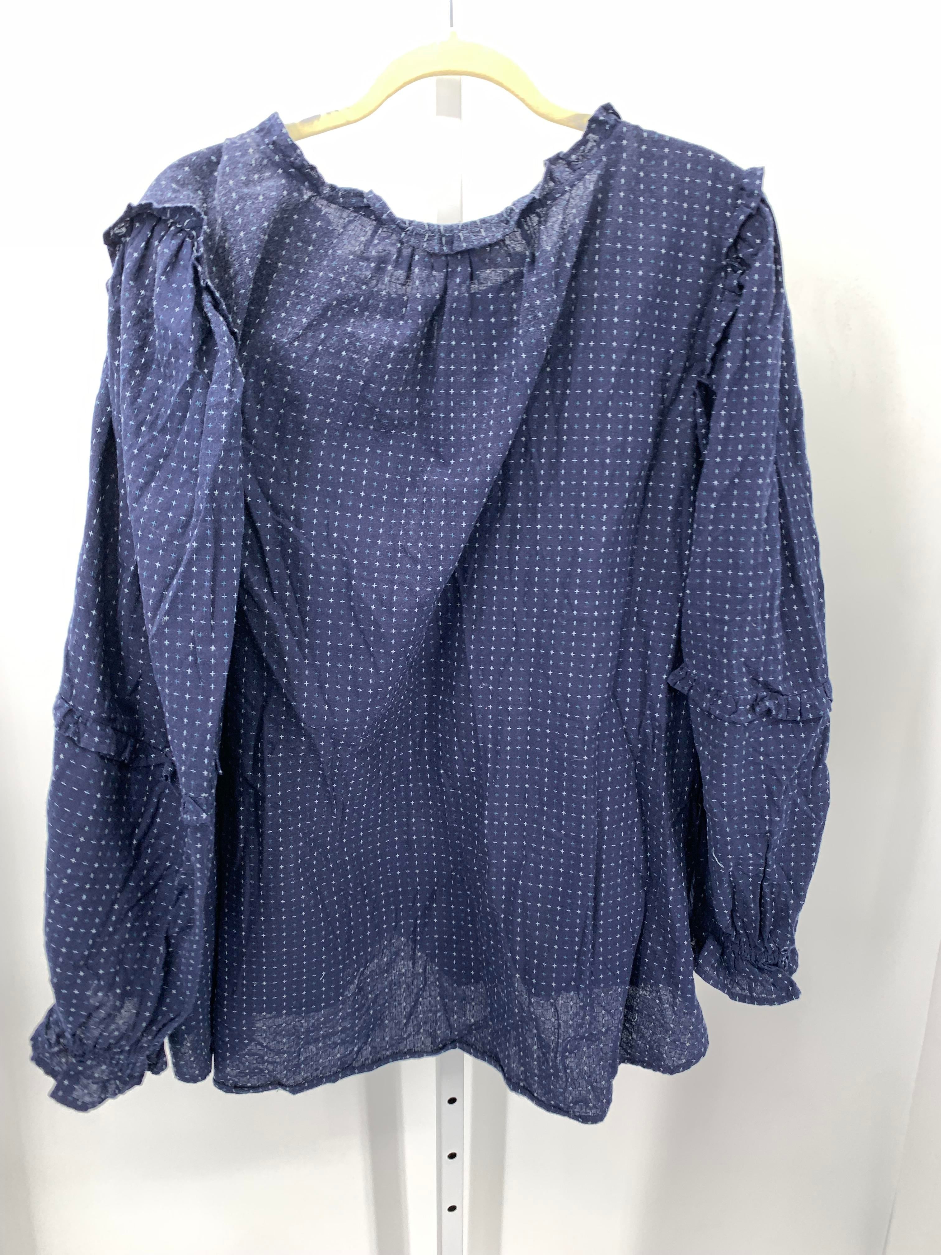 Universal Thread Size 4X Womens Long Sleeve Shirt