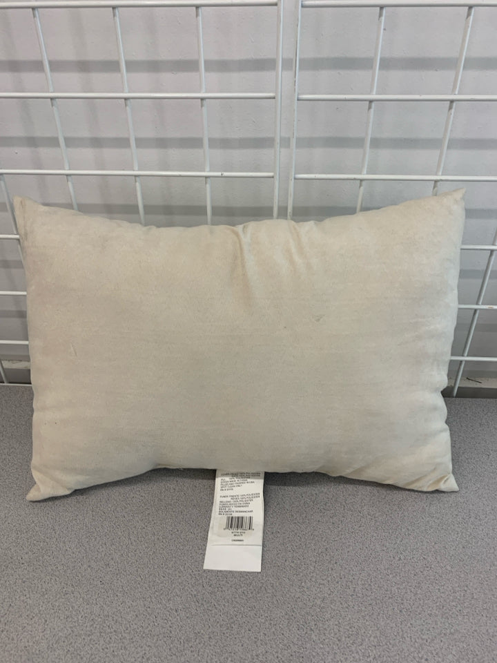 BIRDS ON WIRE PILLOW.