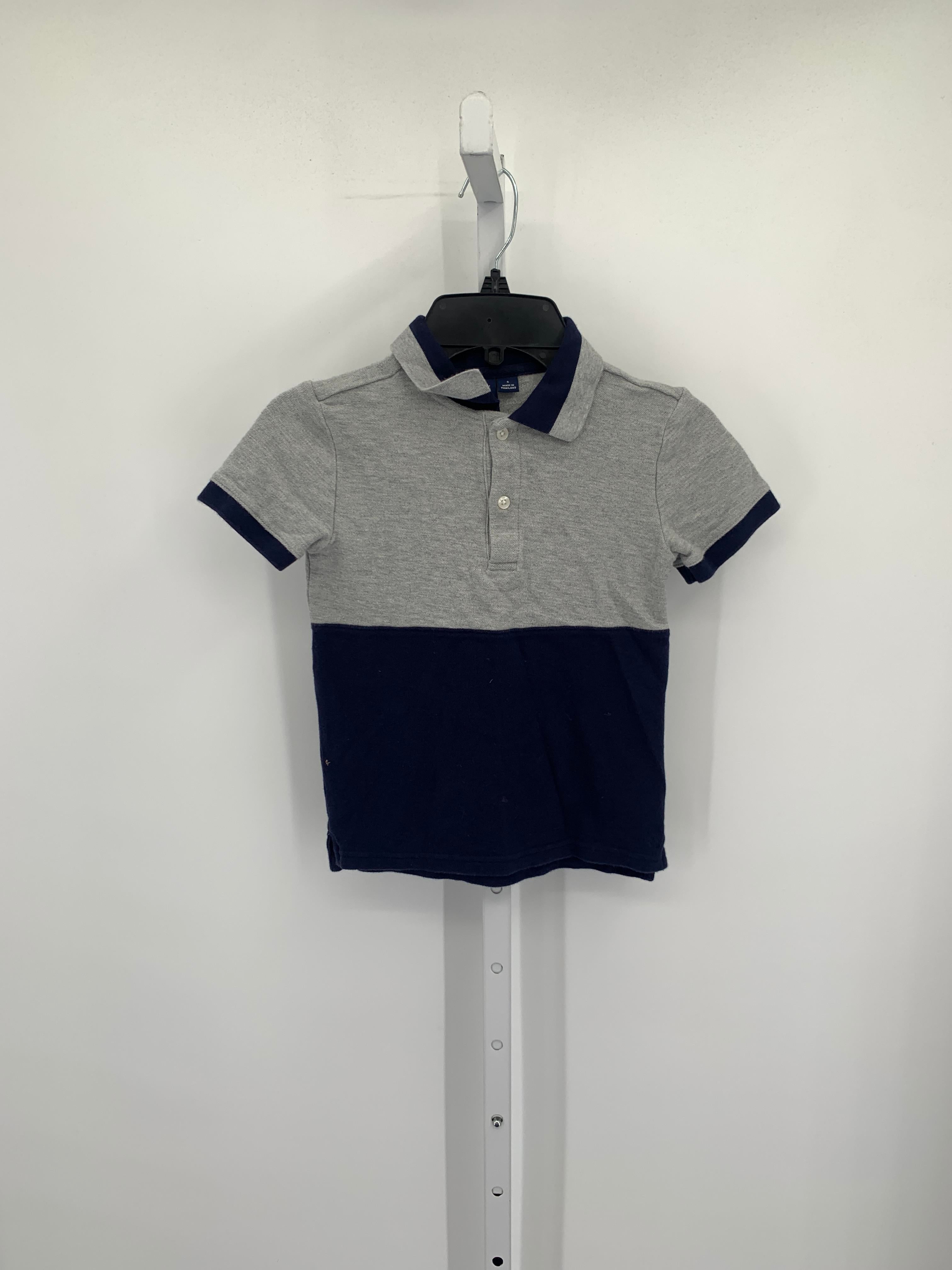 NAVY KNIT POLO