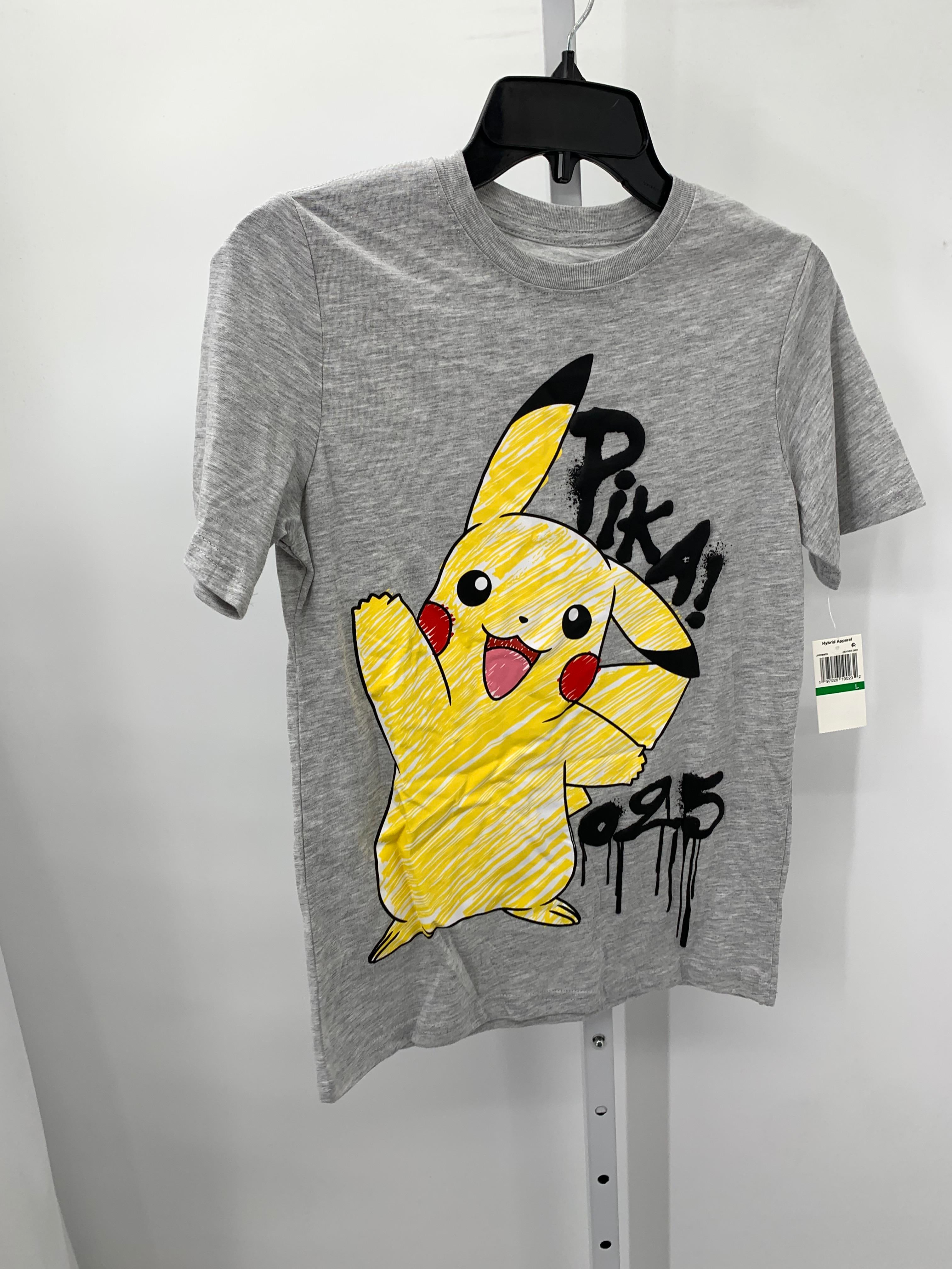 Pokemon Size 10-12 Girls Short Sleeve Shirt