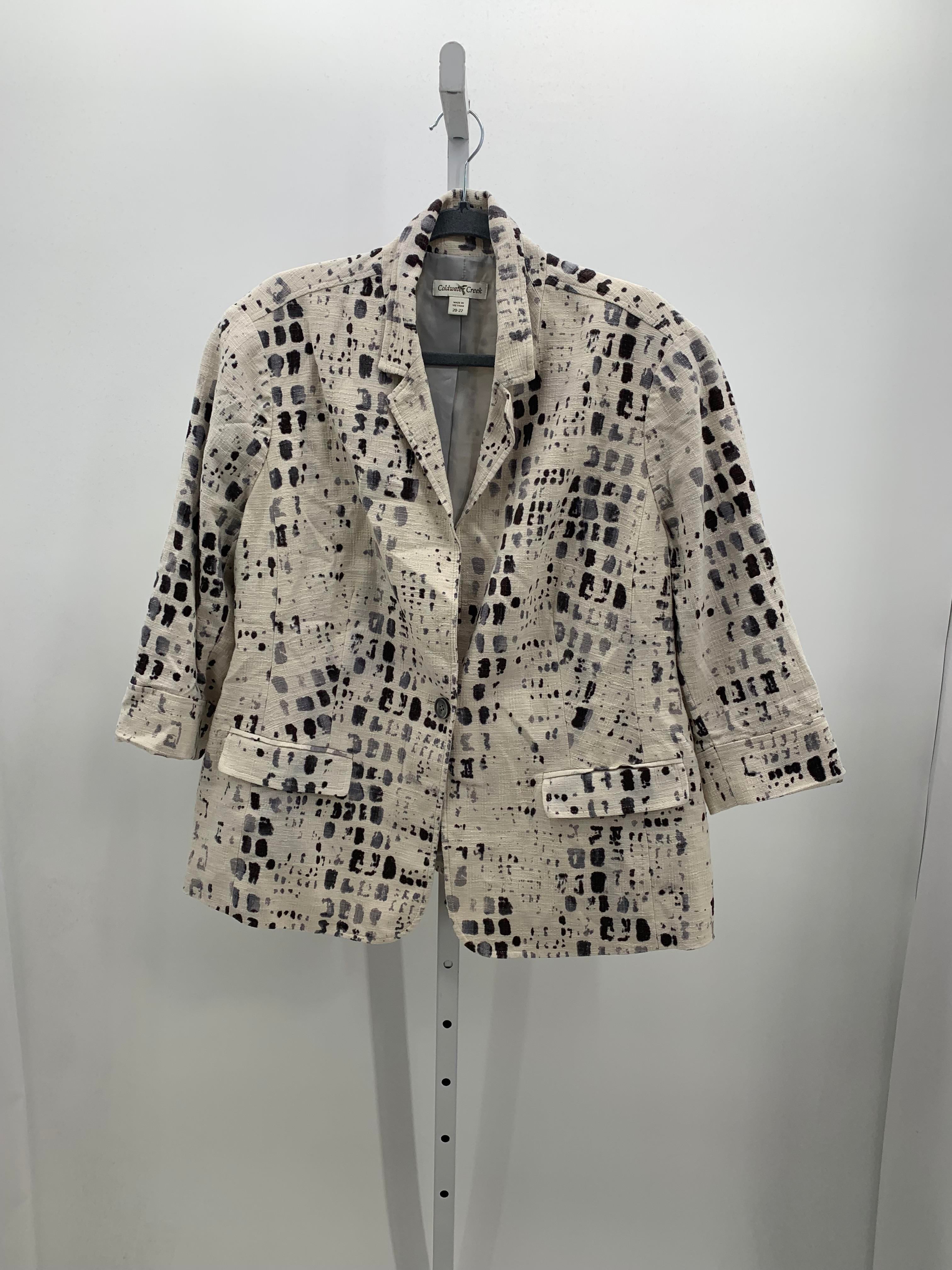Cold Crush Size 20/22 W Womens Blazer