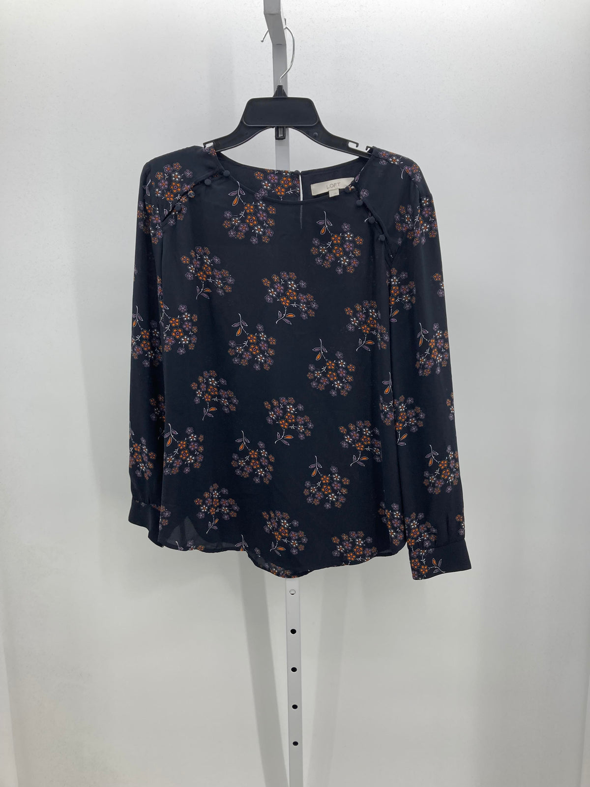 Loft Size Large Misses Long Sleeve Shirt