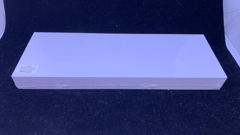 NIP WHITE FLOATING SHELF.
