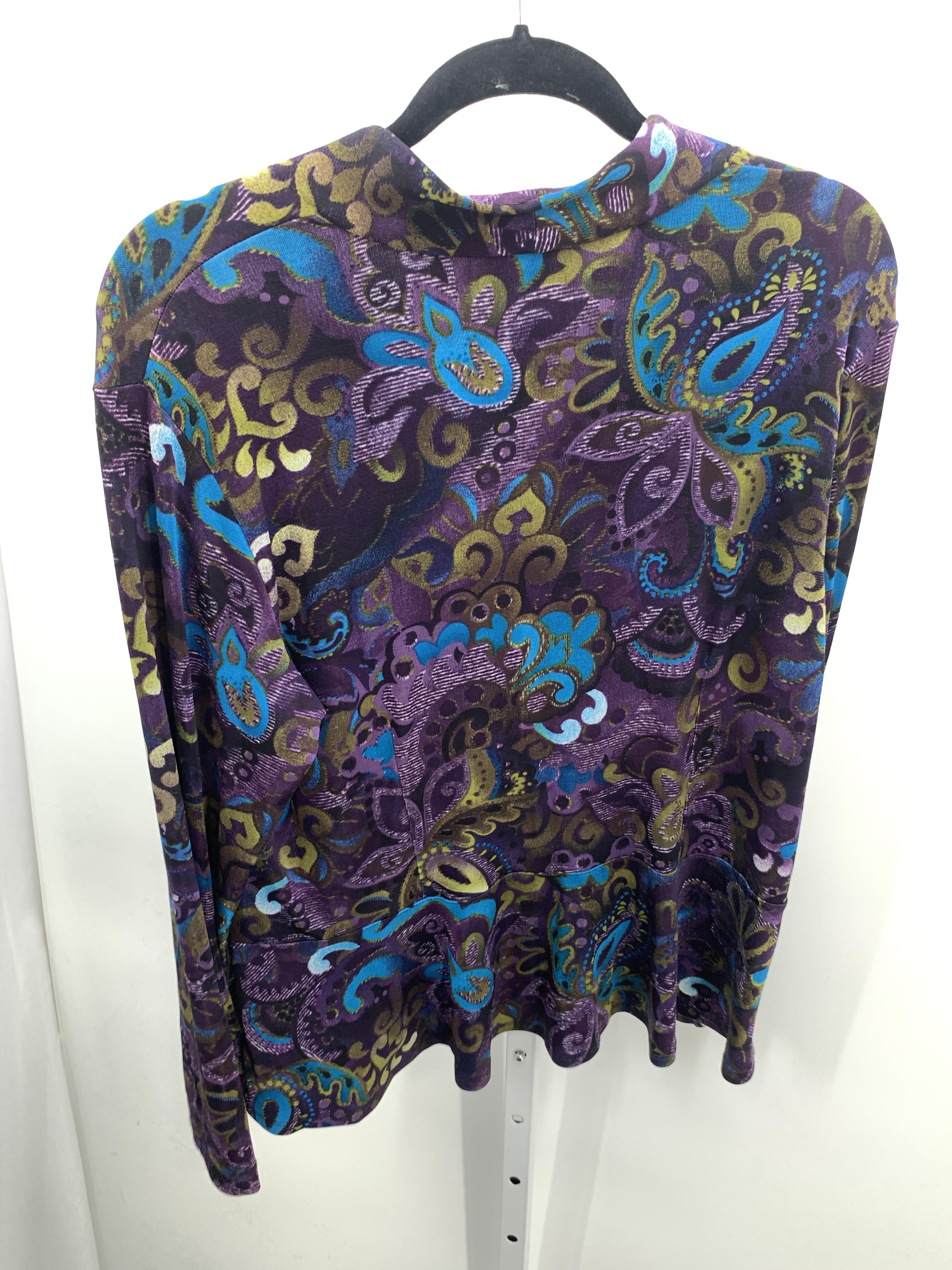 Chico's Size Medium Misses Long Sleeve Shirt