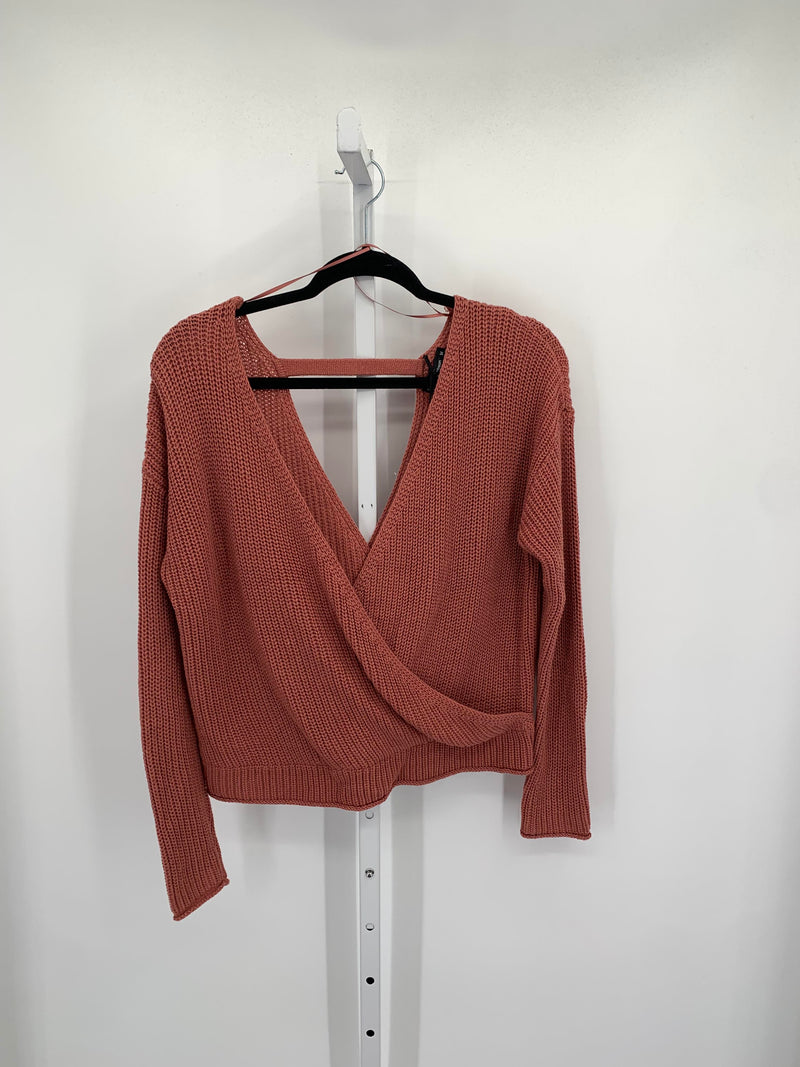 Size Medium Misses Long Slv Sweater