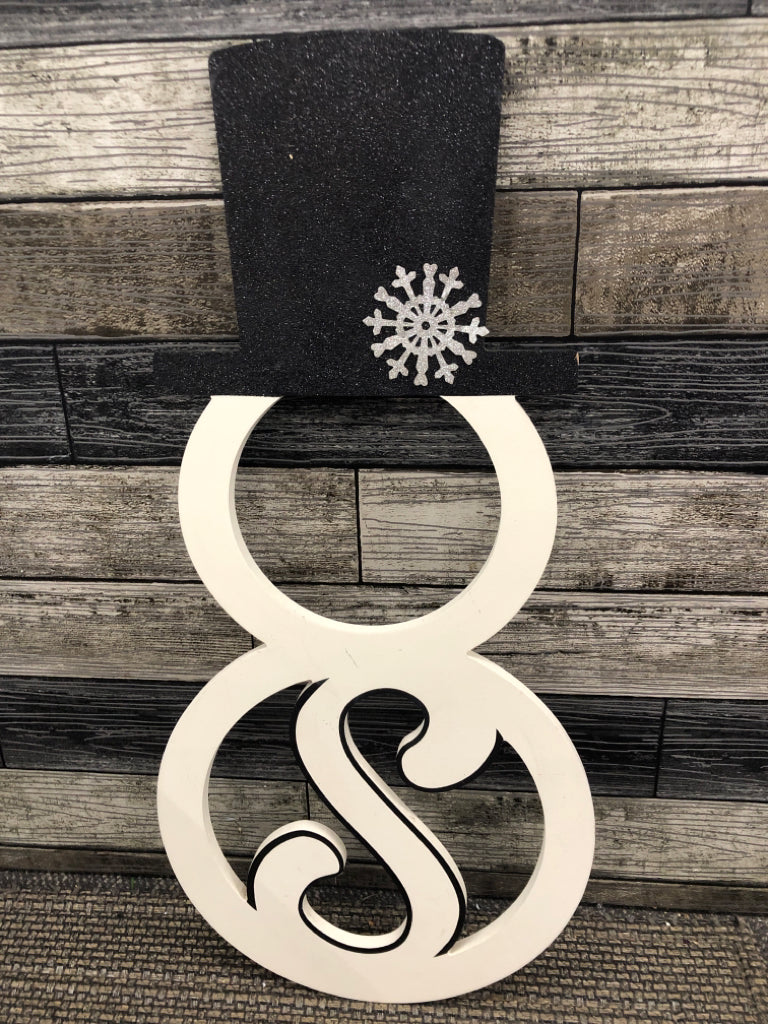 SNOWMAN S WALL DECOR.