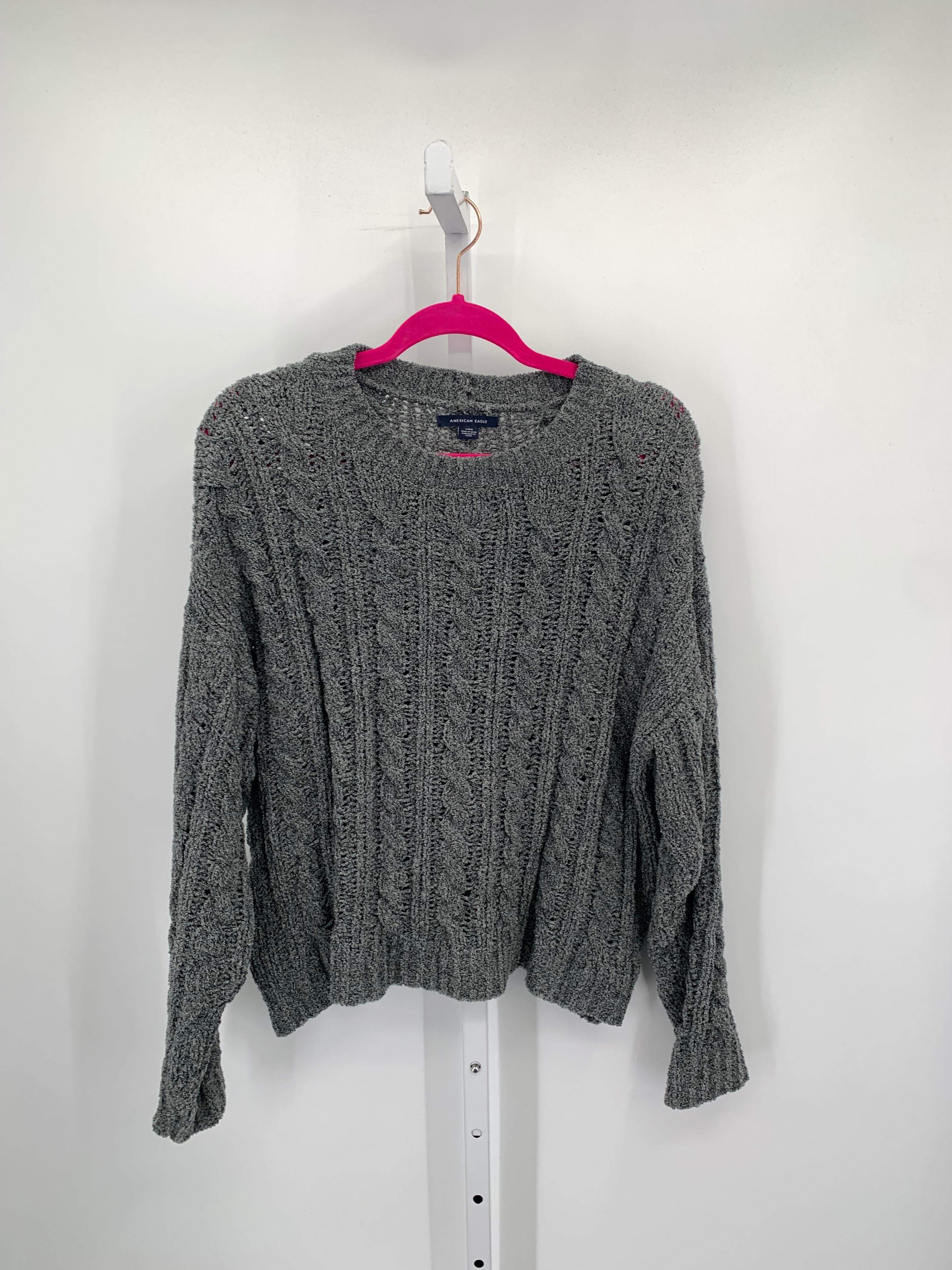 American Eagle Size Large Juniors Long Sleeve Sweater