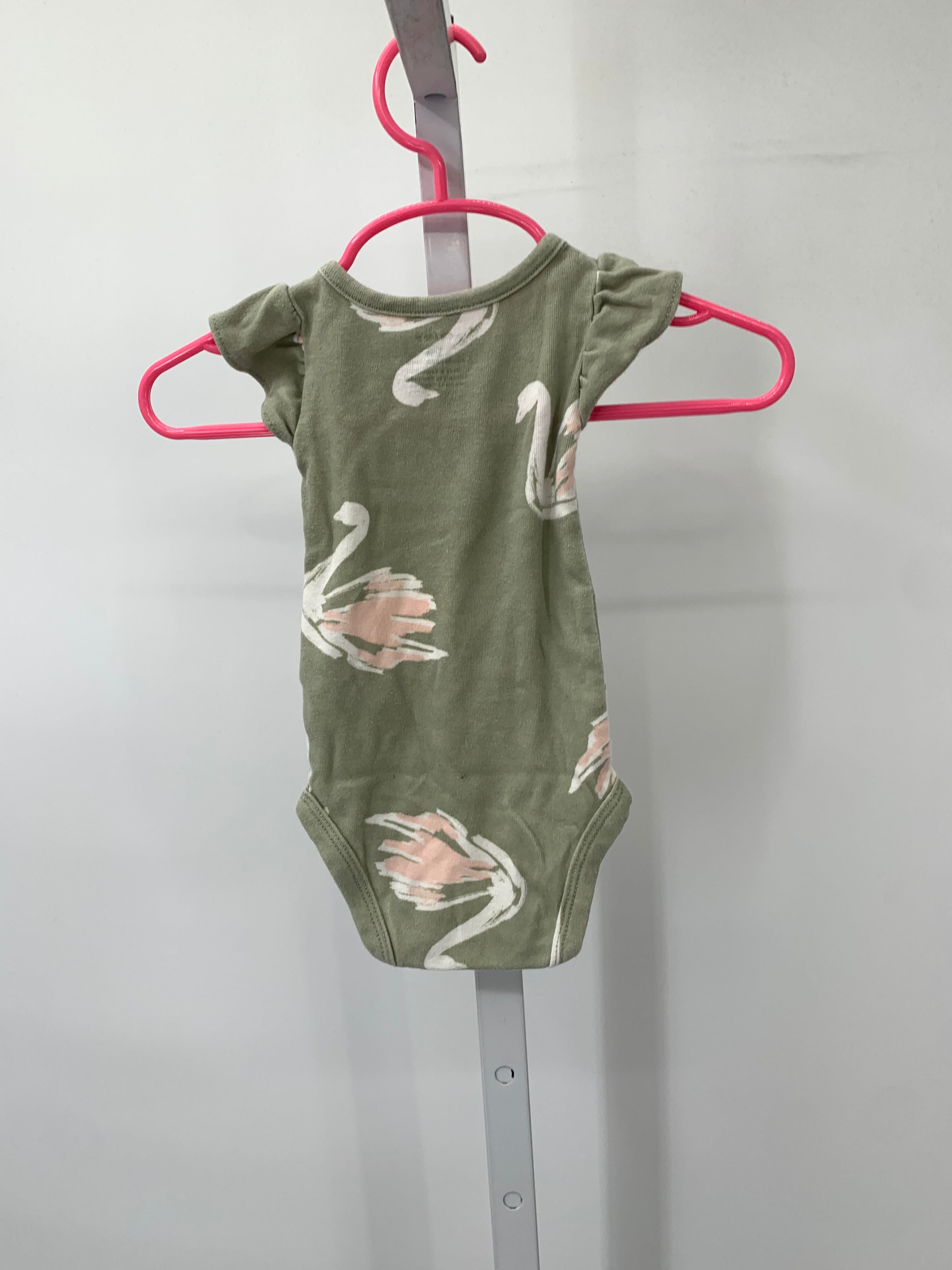 Carters Size 3 Months Girls Short Sleeve Shirt