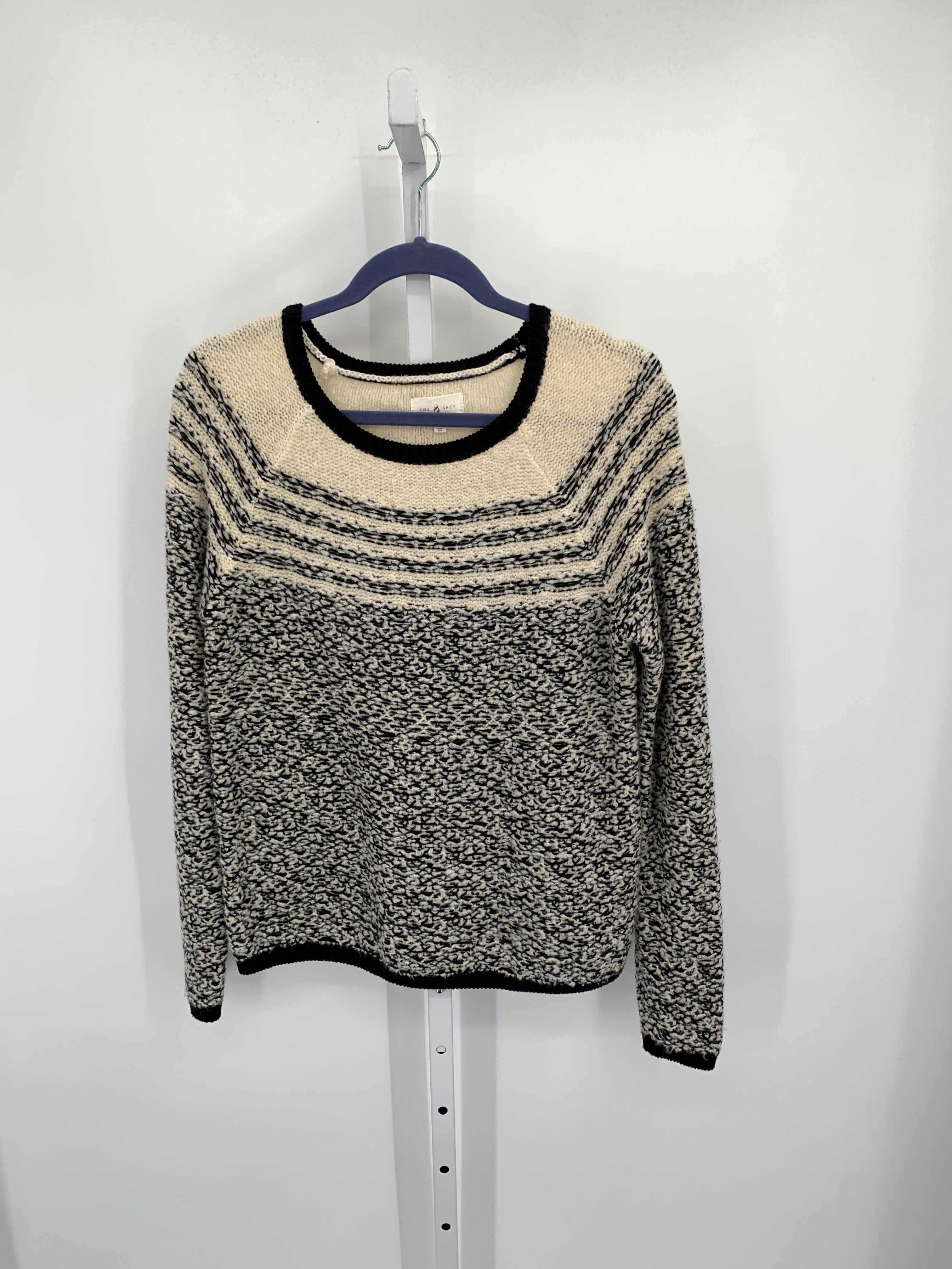 Lou & Grey Size Medium Misses Long Slv Sweater