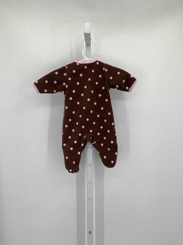 Carters Size Newborn Girls Long Slv. Romper