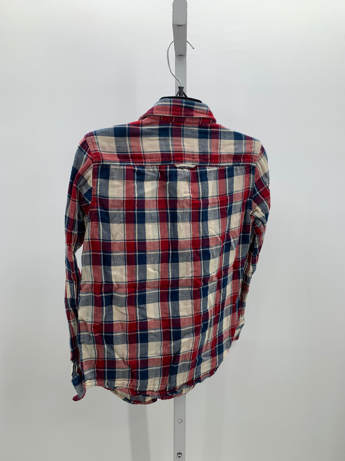 BLUE PLAID.