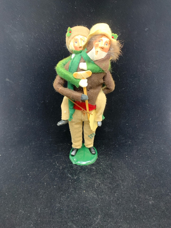 BYERS' CHOICE BOB CRATCHET TINY TIM FIRST EDITION 1990.