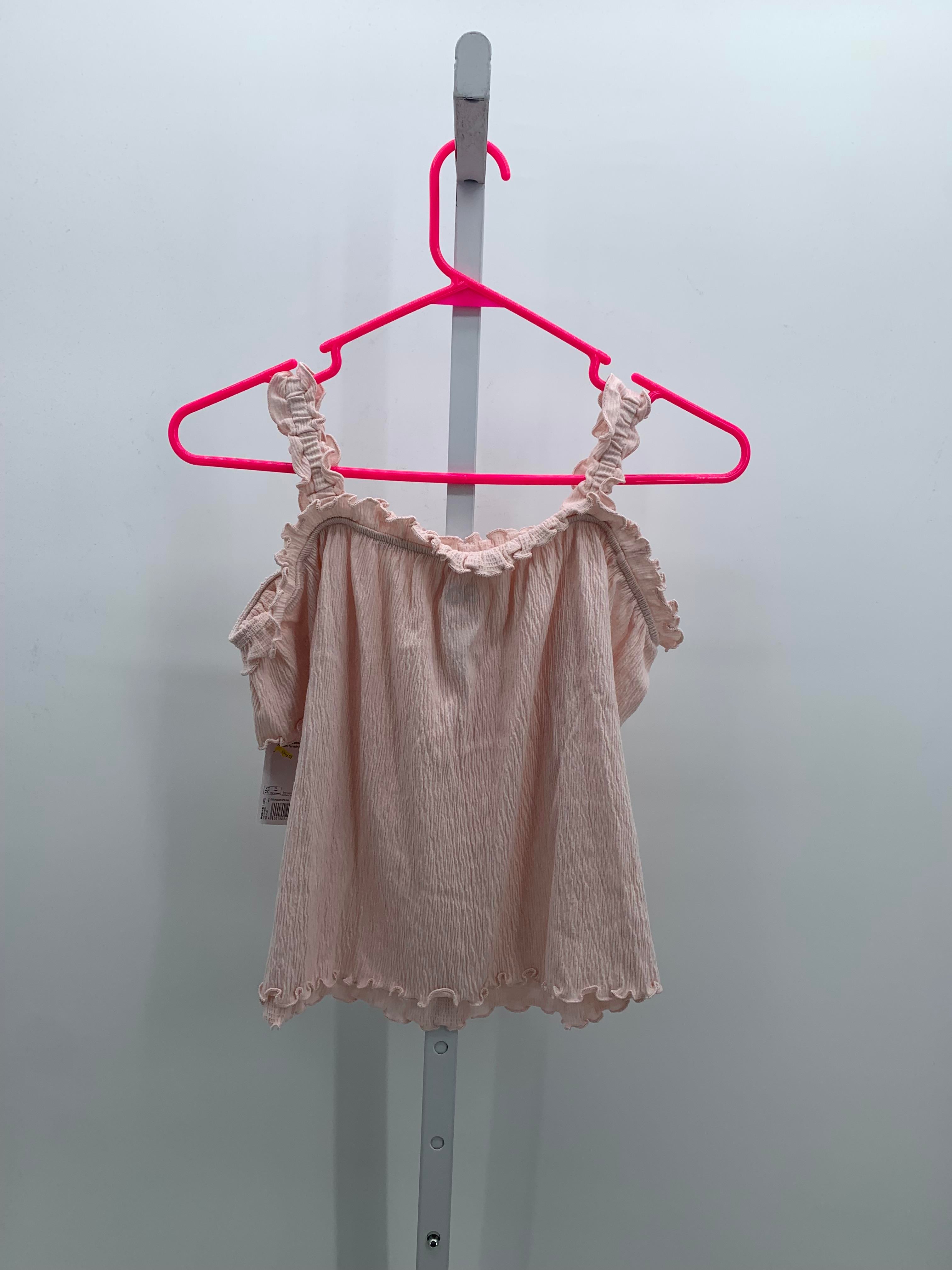 SO Size 10-12 Girls Short Sleeve Shirt