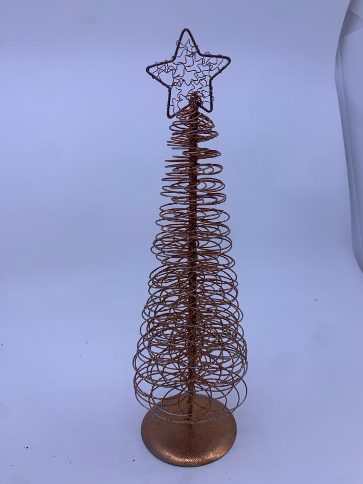 GOLD WIRE TREE.