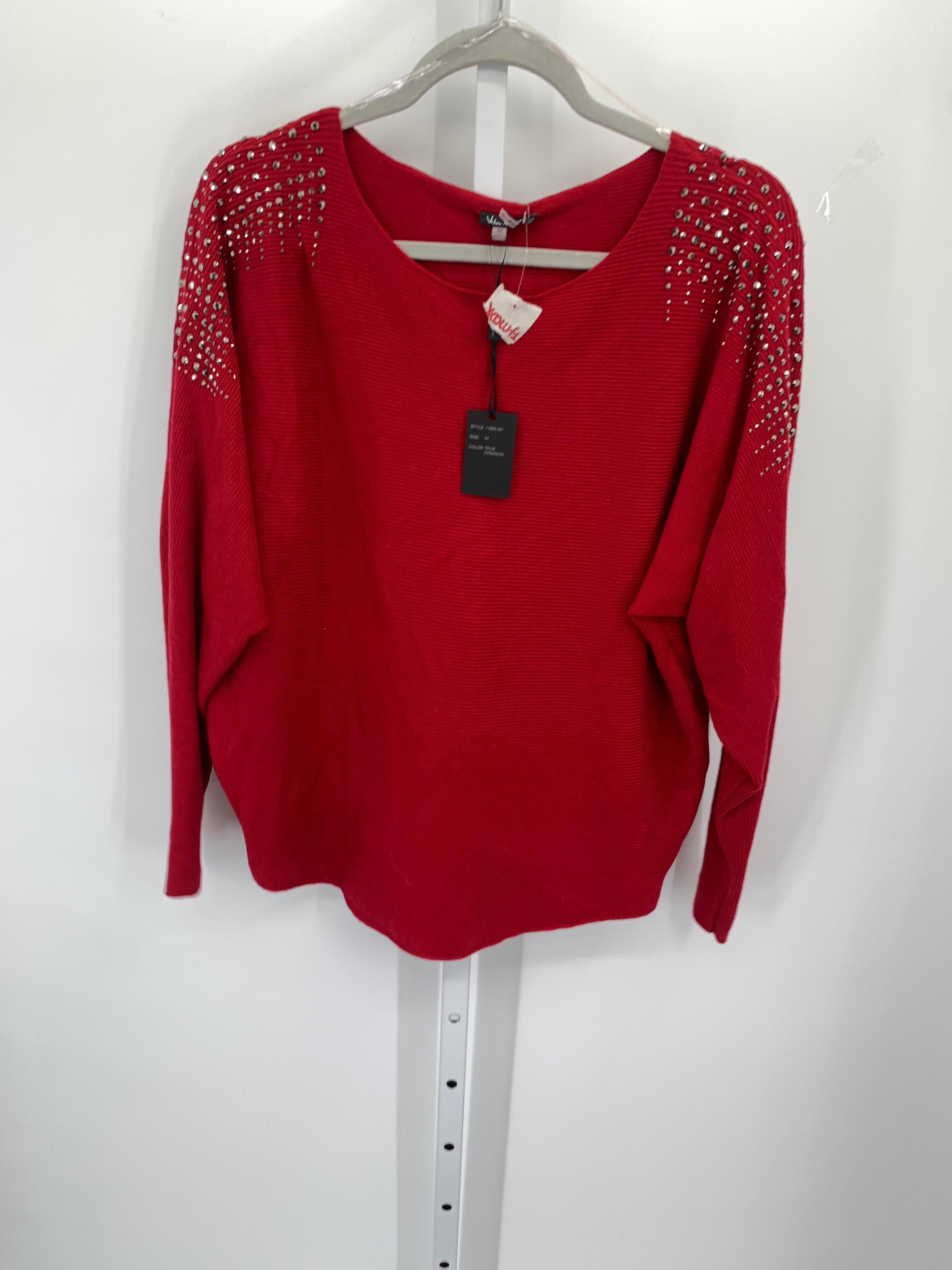 Size Medium Misses Long Slv Sweater