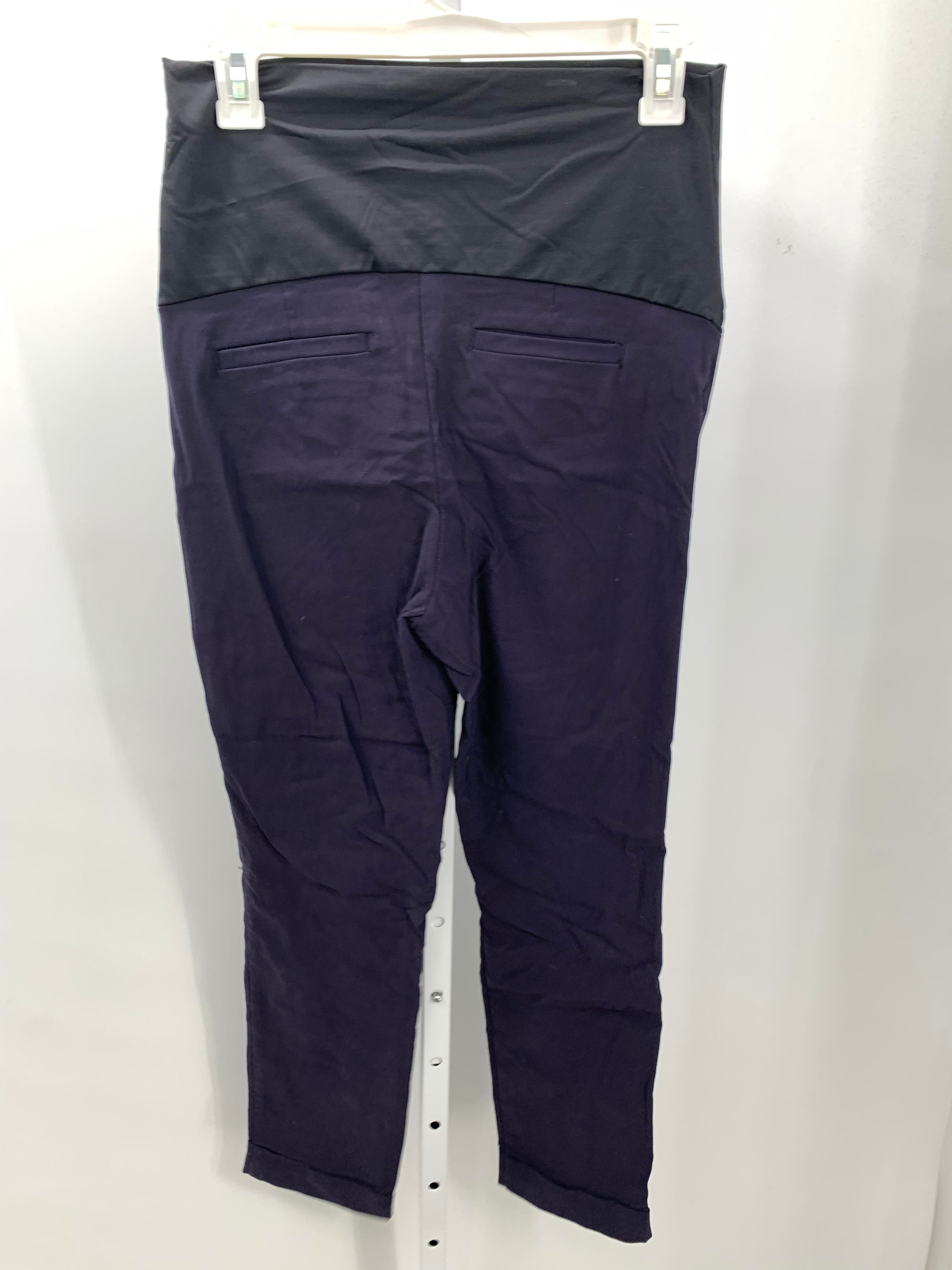 Tribal Navy Size 4 Maternity Pants