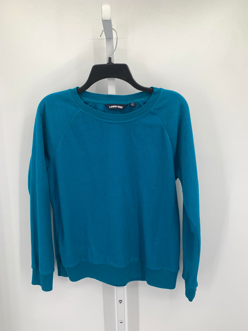 Lands End Size Medium Misses Long Sleeve Shirt