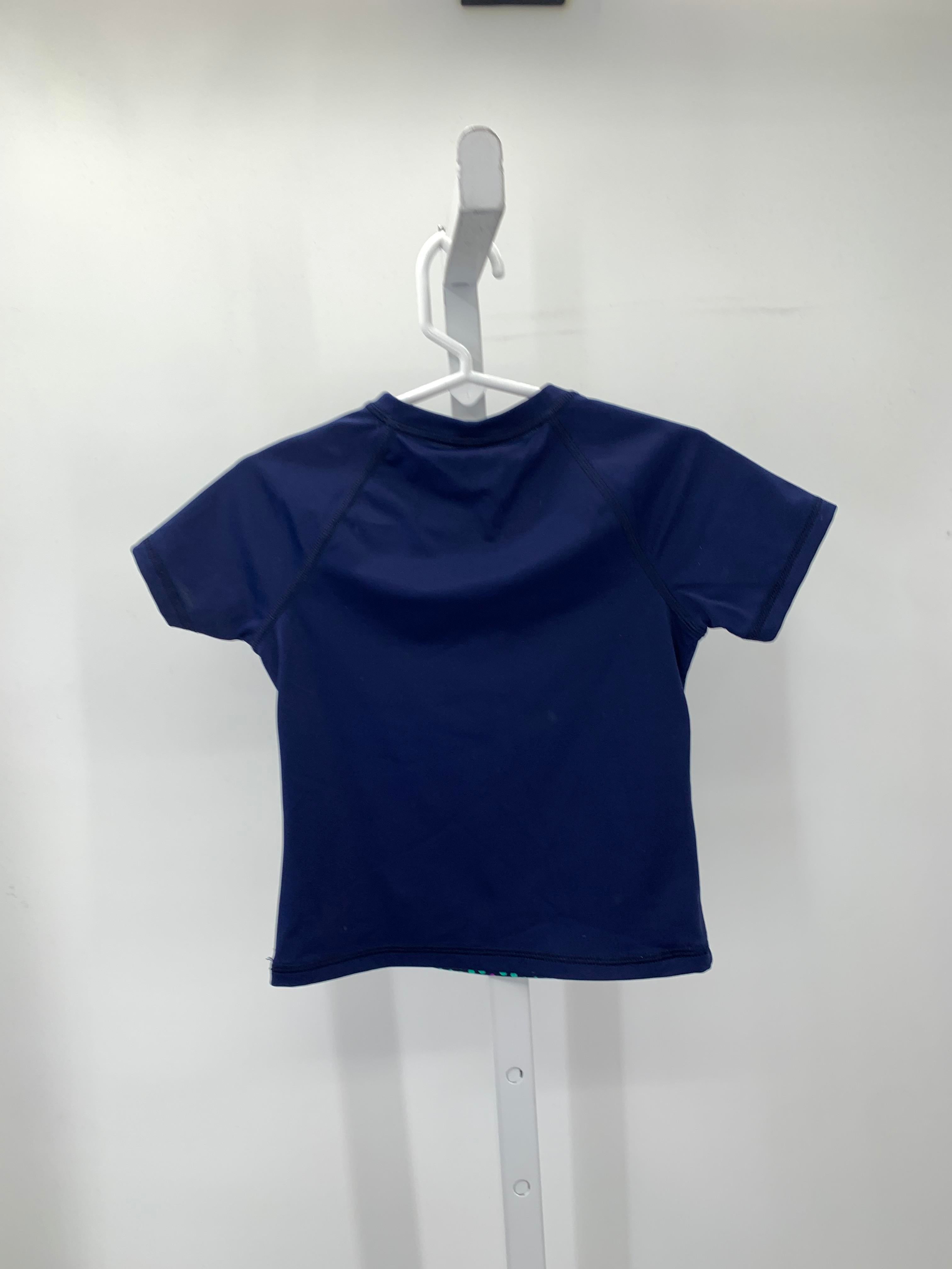 Lands End Size 4 Girls Swim Shirt