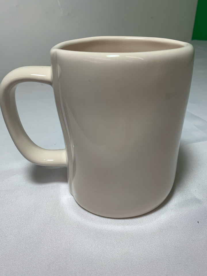RAE DUNN WANDER LUST MUG.