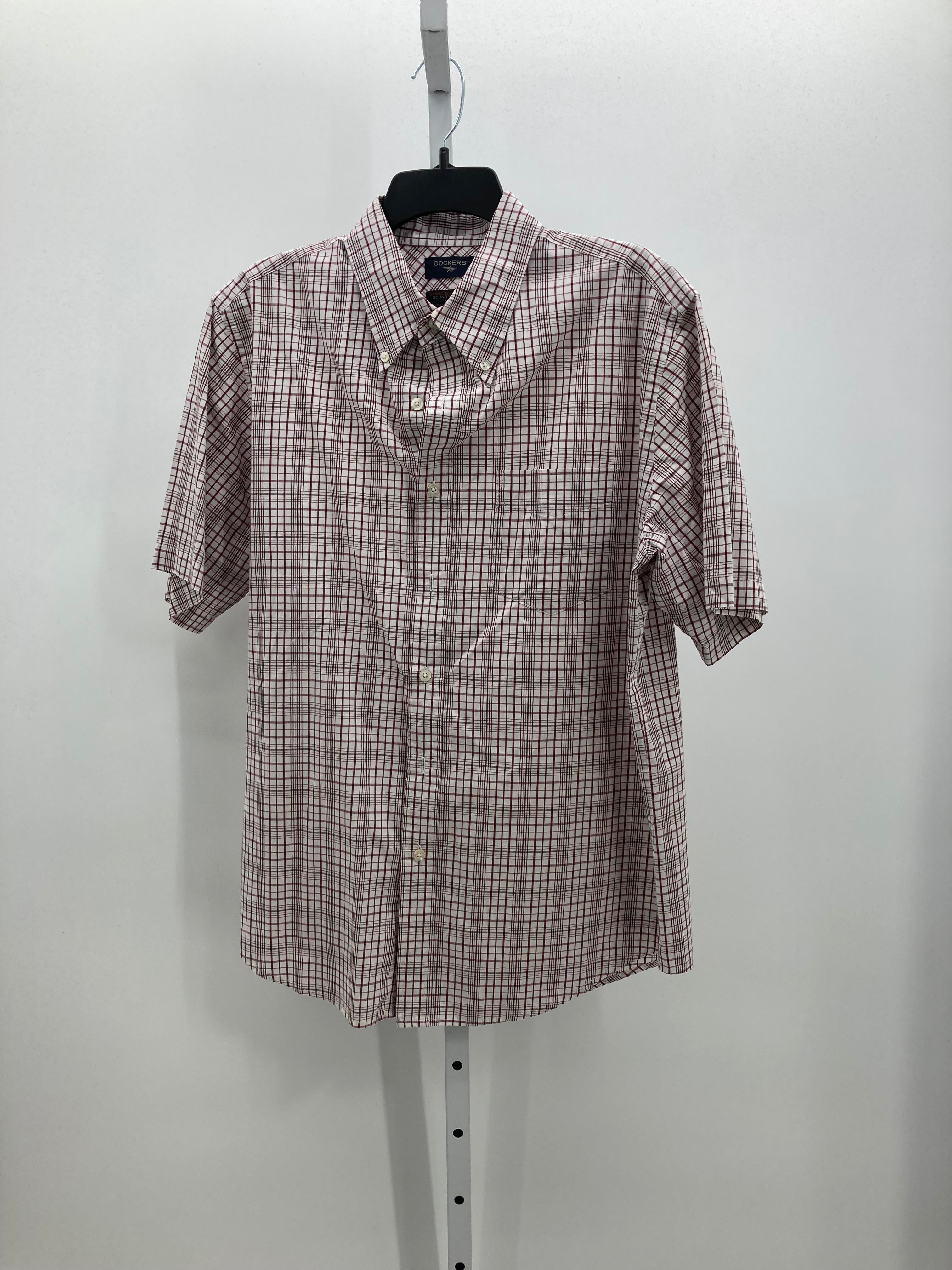 PLAID BTN DOWN