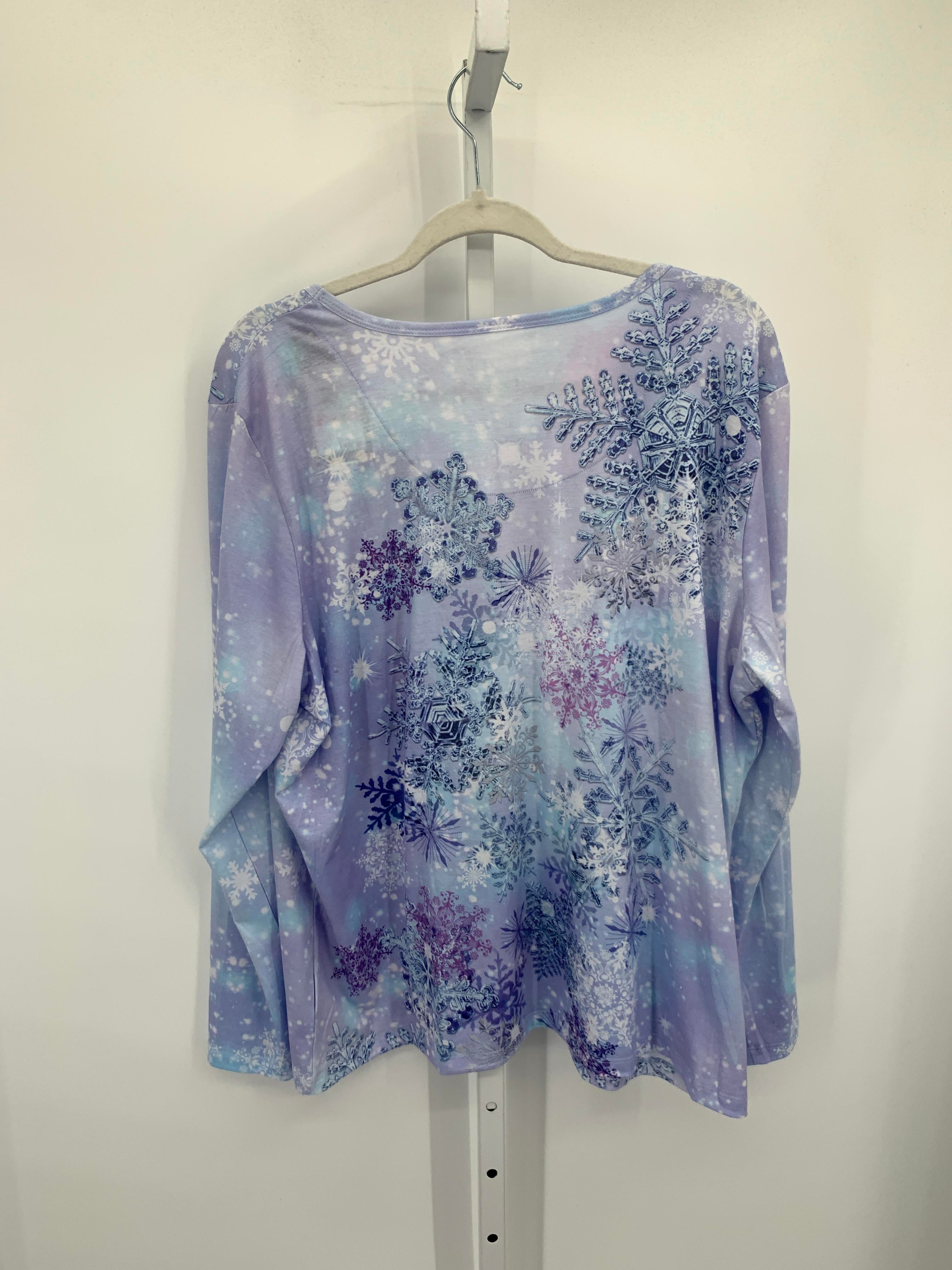 Gloria Vanderbilt Size XXL Misses Long Sleeve Shirt