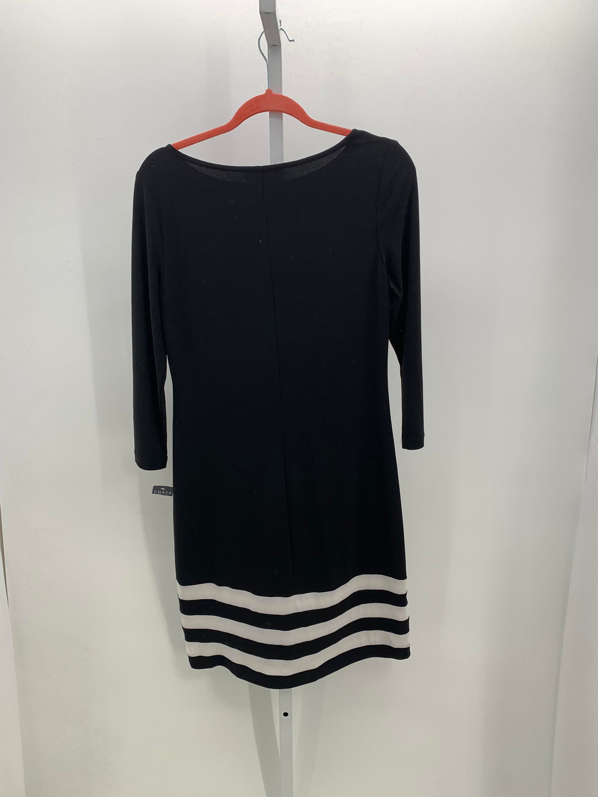 Chaps Size Medium Misses 3/4 Sleeve Dress