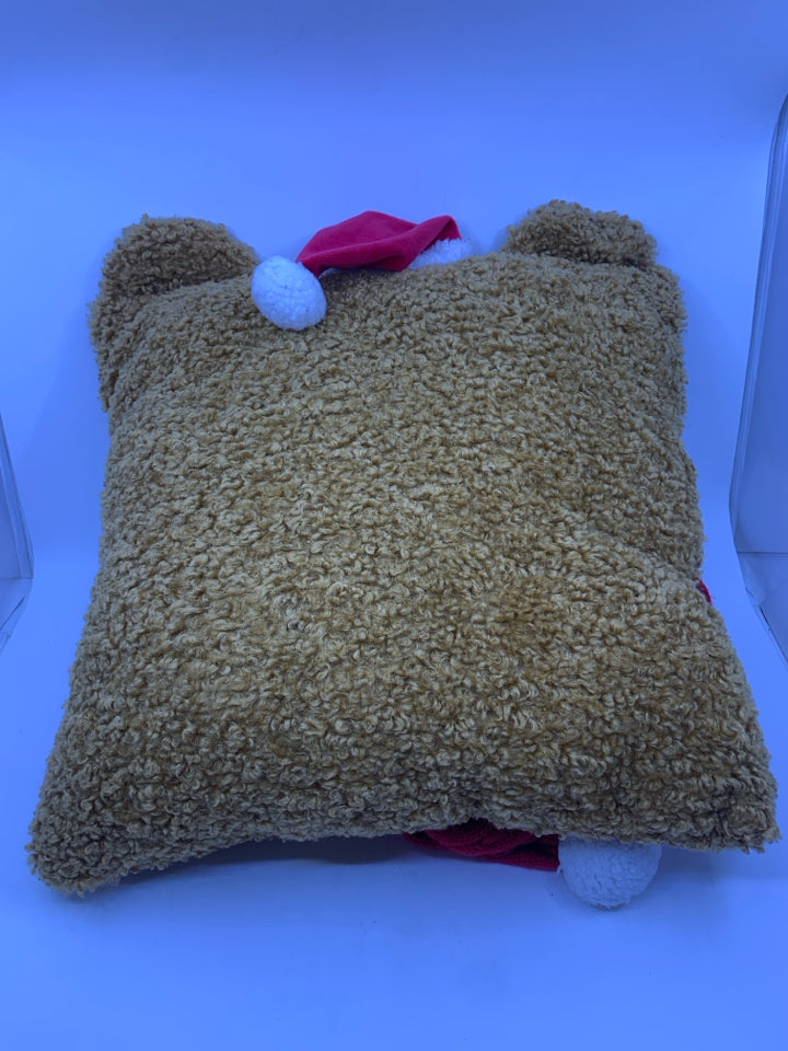 FAO SCHWARZ TEDDY PILLOW.