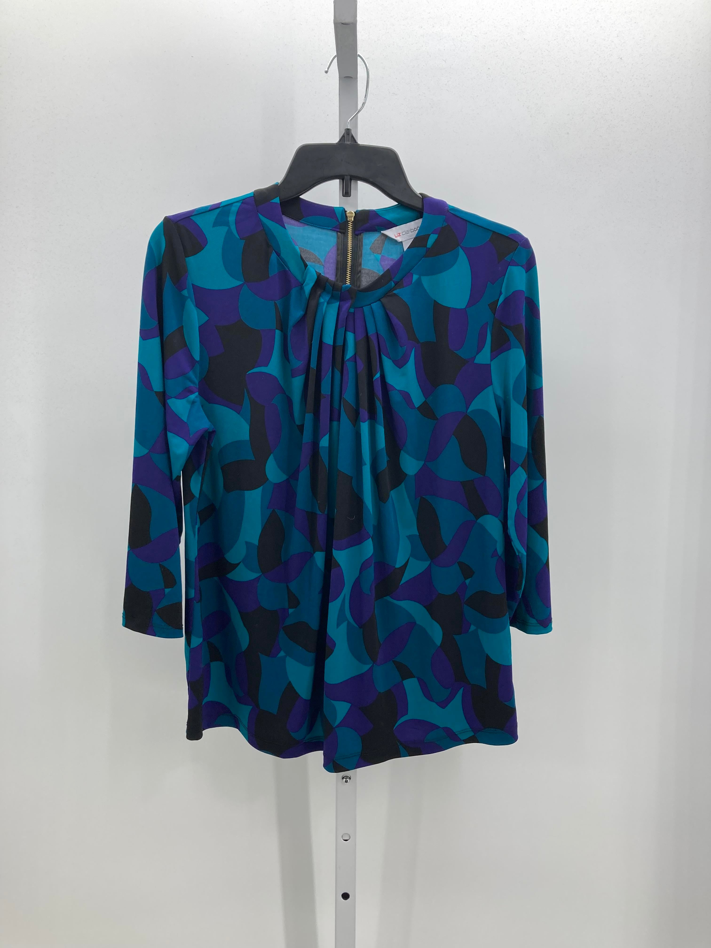 Liz Claiborne Size Large Petite Petite 3/4 Sleeve Shirt