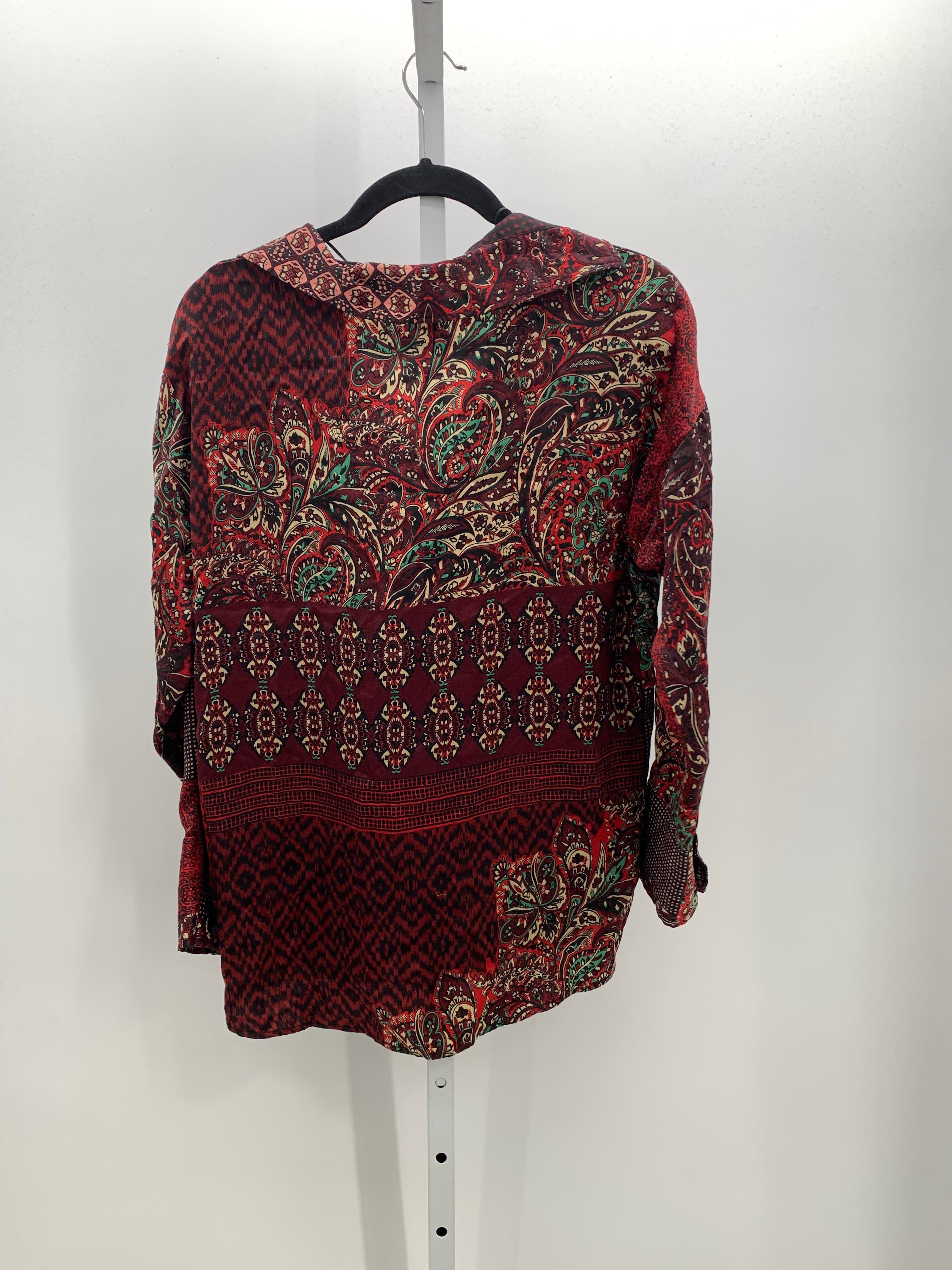 Zara Size X Small Misses Long Sleeve Shirt