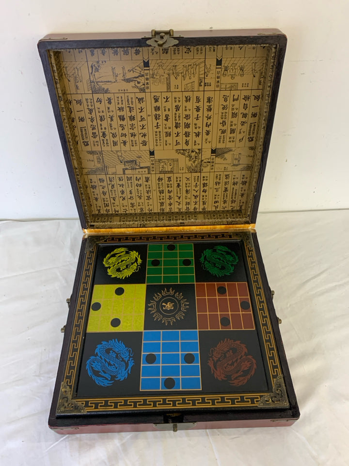 VTG 2 PC ASIAN STYLE GAME BOARD GAME SET.