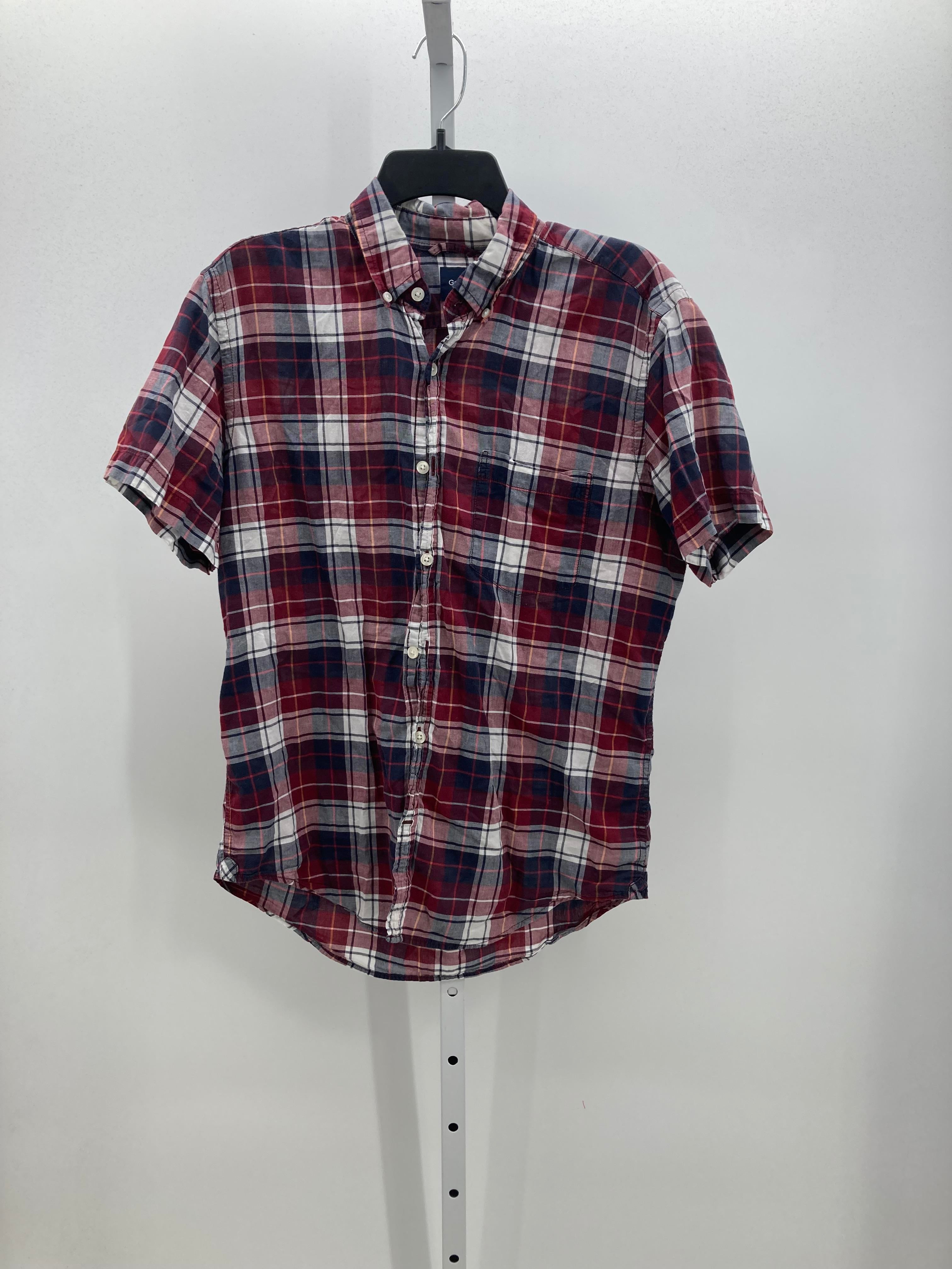 NAVY WHITE PLAID