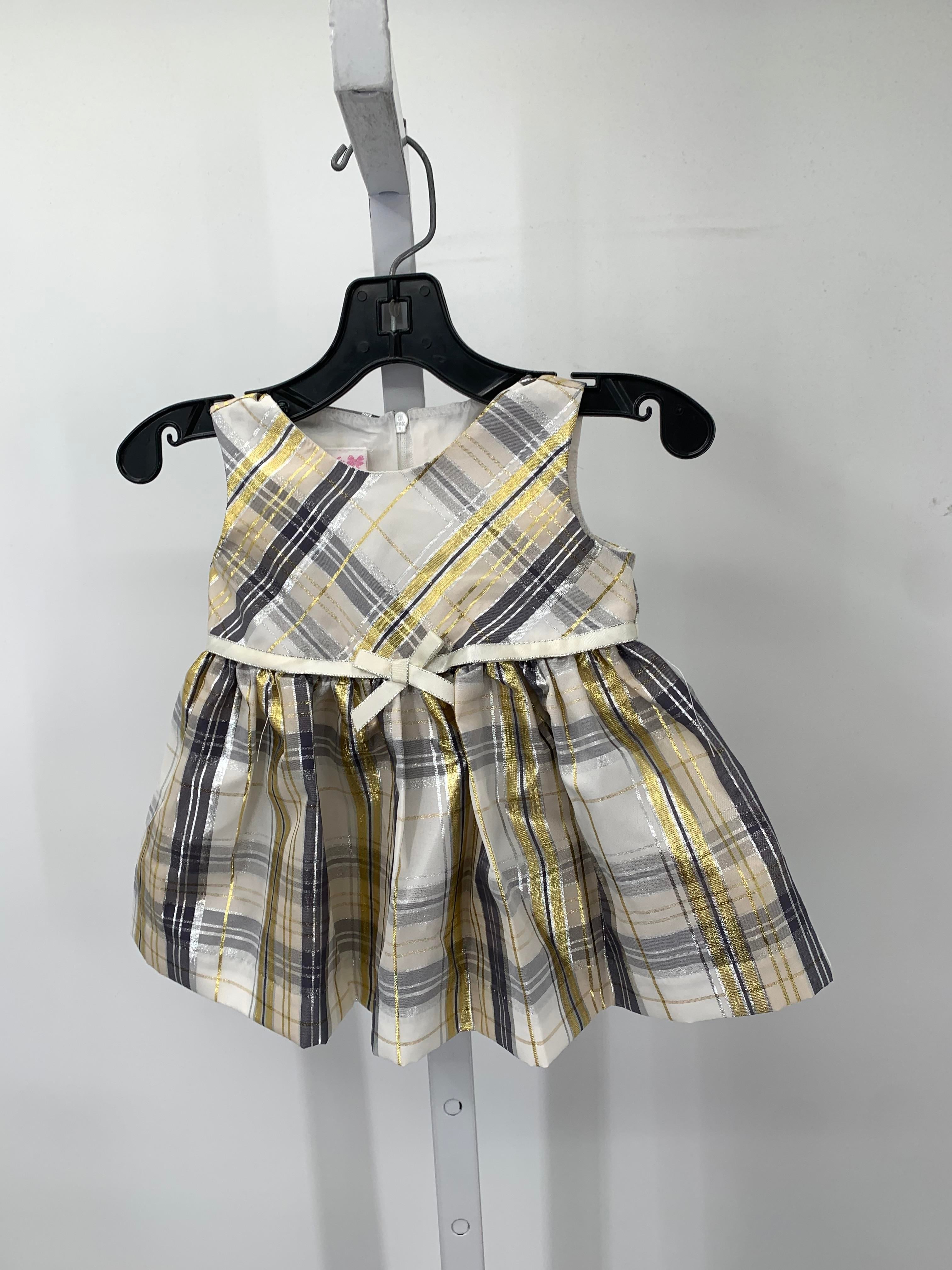 Bonnie Baby Size 3-6 Months Girls Sleeveless Dress