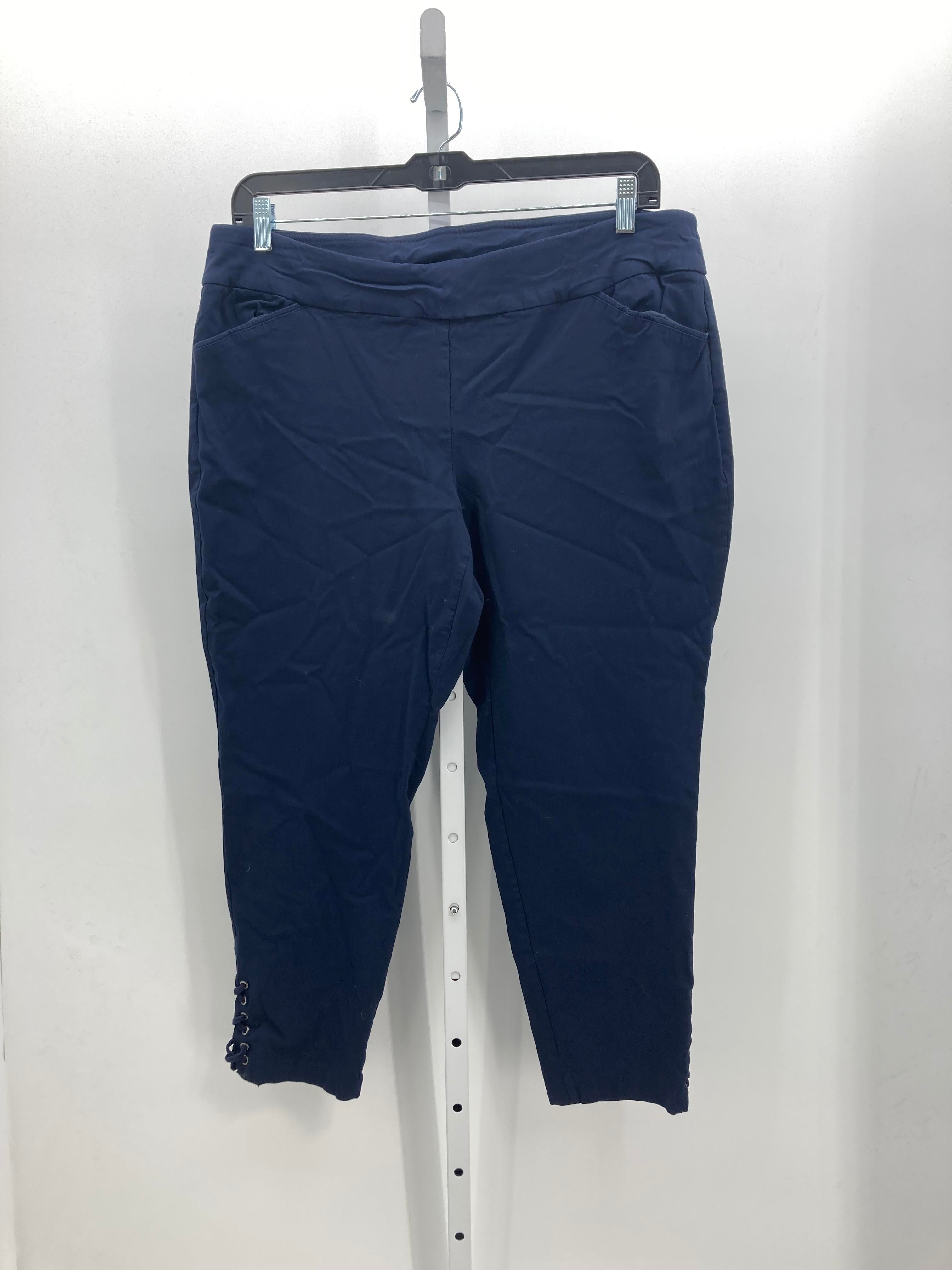 CJ Banks Size 18 W Womens Cropped Pants