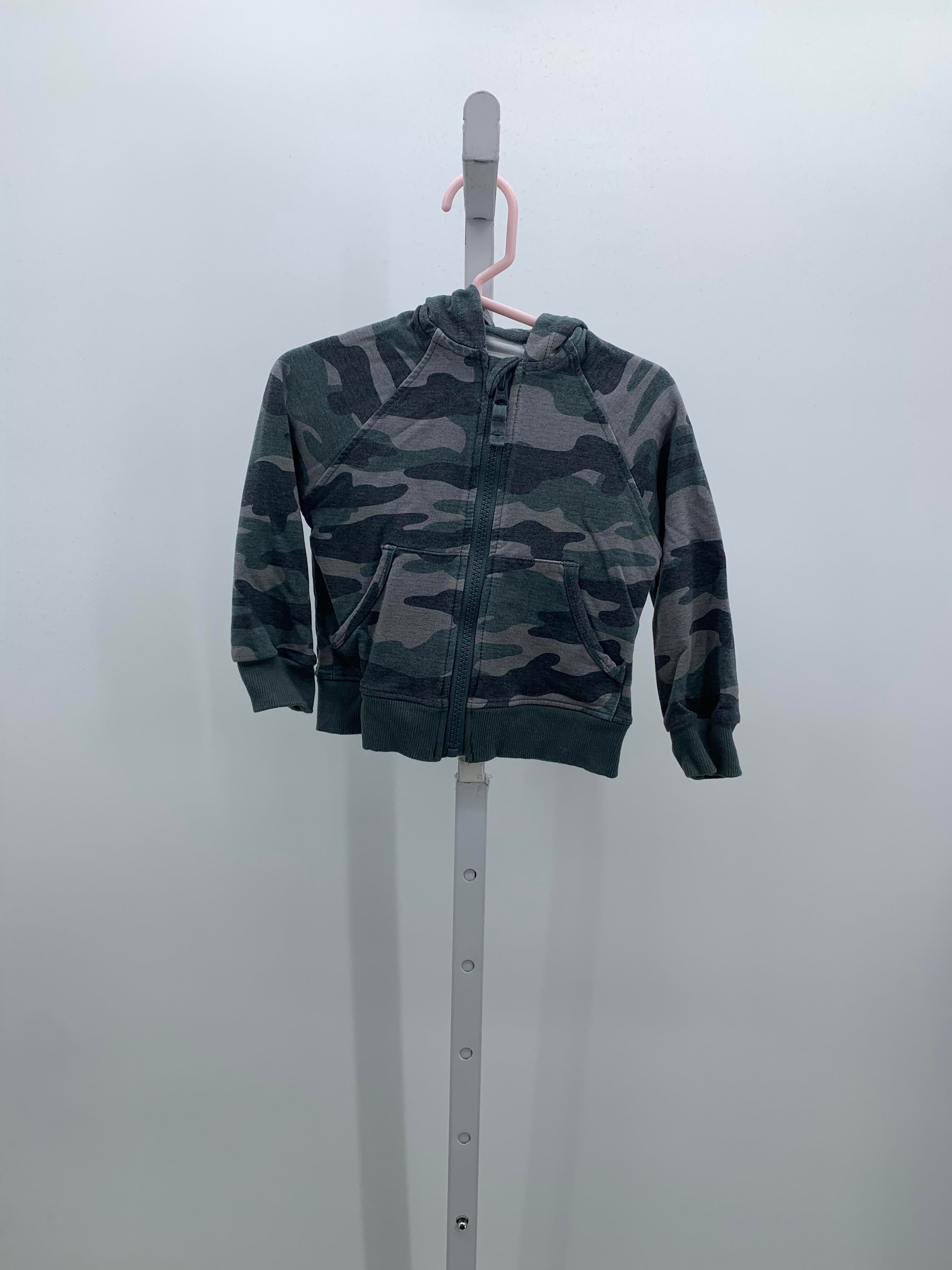 CAMO HOODED KNIT.